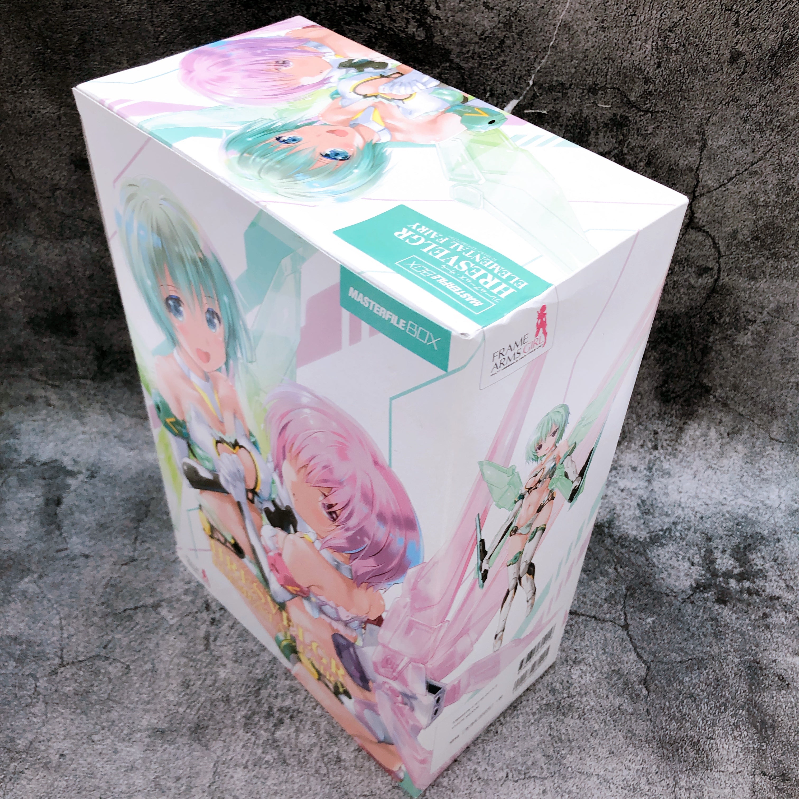 Frame Arms Girl Hresvelgr Elemental Fairy Master File Box Kit KOTOBUKIYA Sealed