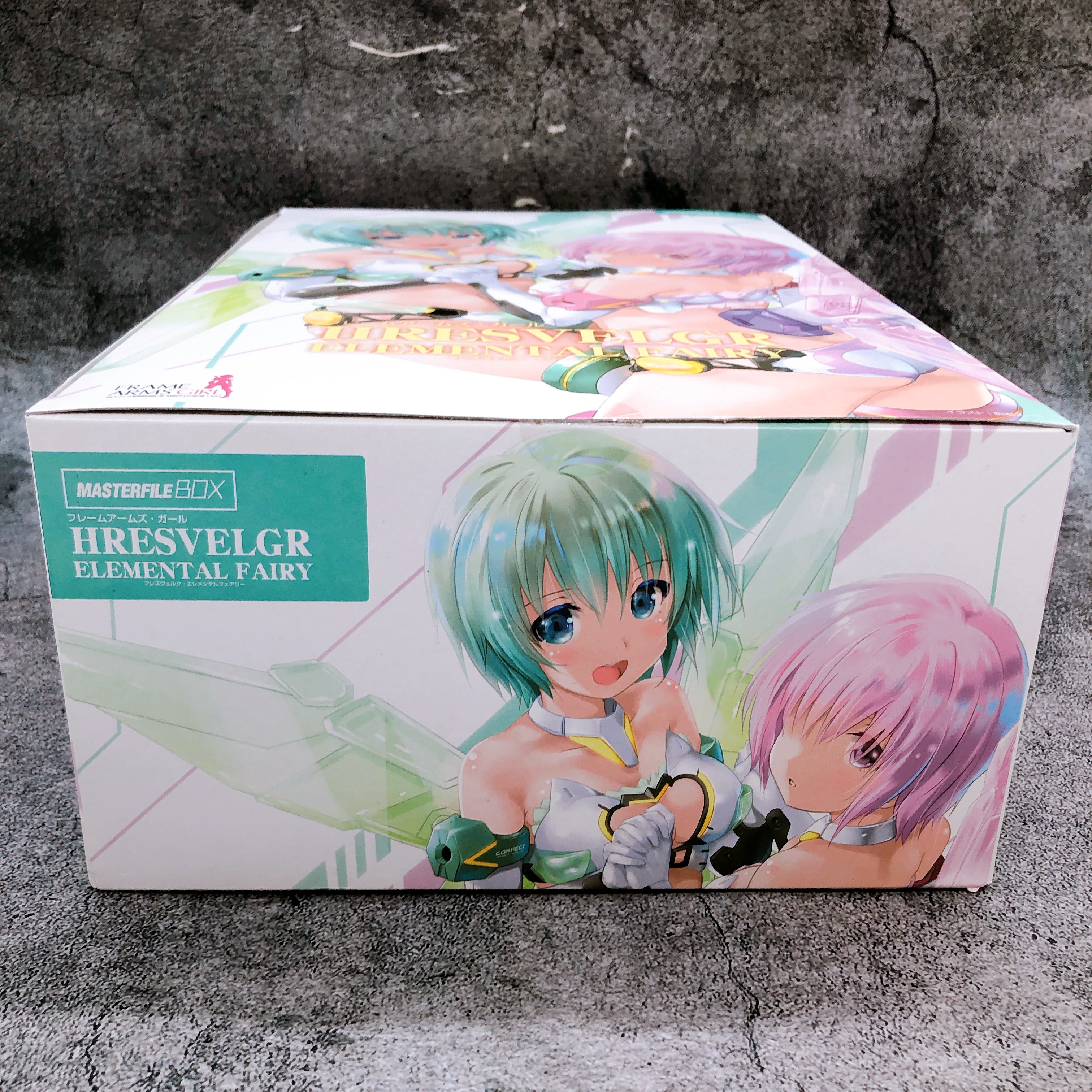 Frame Arms Girl Hresvelgr Elemental Fairy Master File Box Kit KOTOBUKIYA Sealed