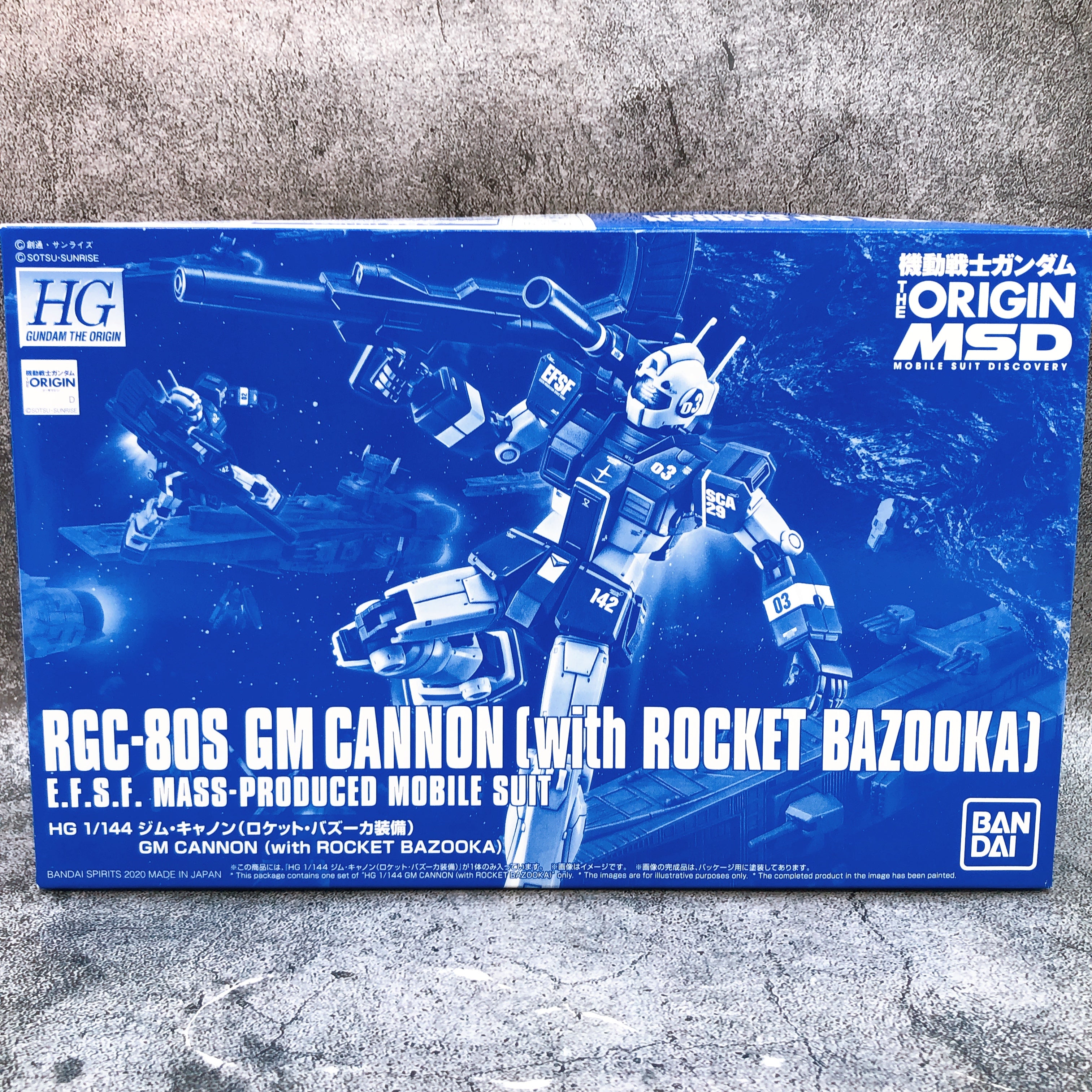 HG 1/144 GM CANNON with Rocket Bazooka RGC-80S Model Kit Premium Bandai FASTSHIP