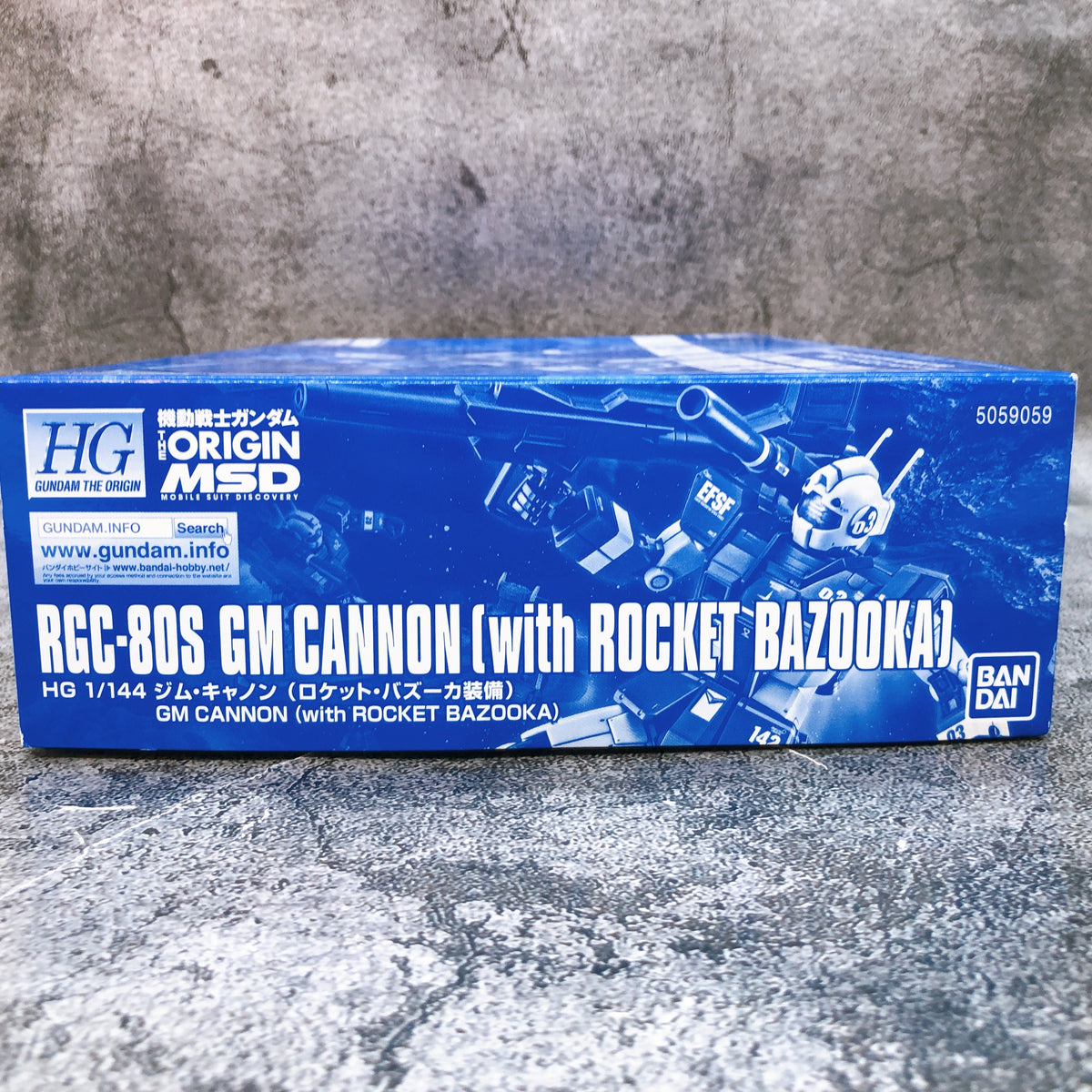 HG 1/144 GM CANNON with Rocket Bazooka RGC-80S Model Kit Premium Bandai FASTSHIP