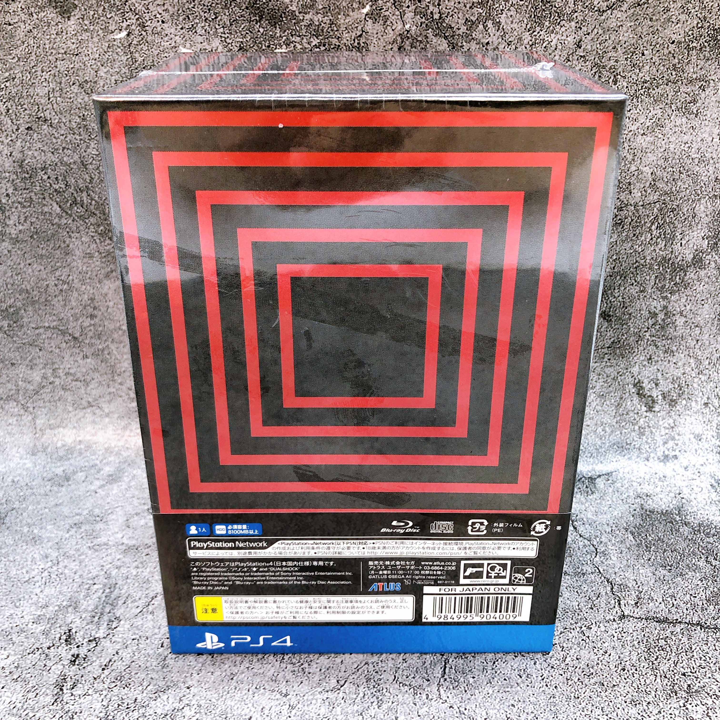 PS4 Shin Megami Tensei III Nocturne HD Remaster Limited Box Japan Game Sealed