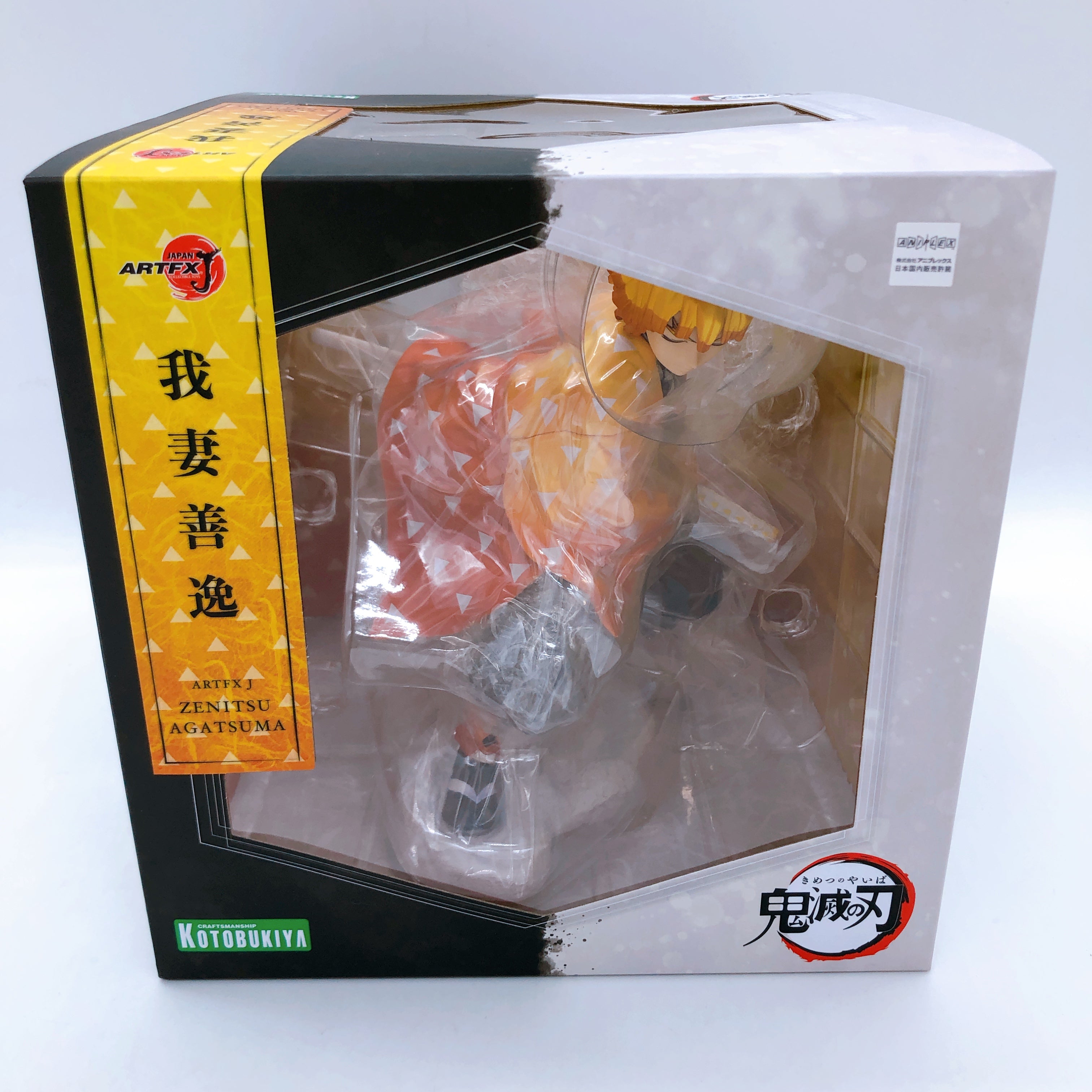 (w/Bonus) Demon Slayer Agatsuma Zenitsu ARTFX J Kotobukiya Shop Limited 15+
