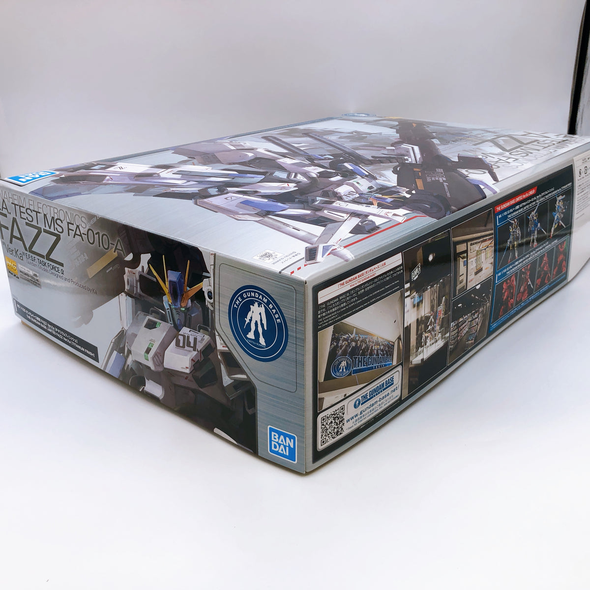 MG 1/100 FAZZ Ver.Ka Titanium Finish Gundam Base Limited Model Kit Bandai NEW