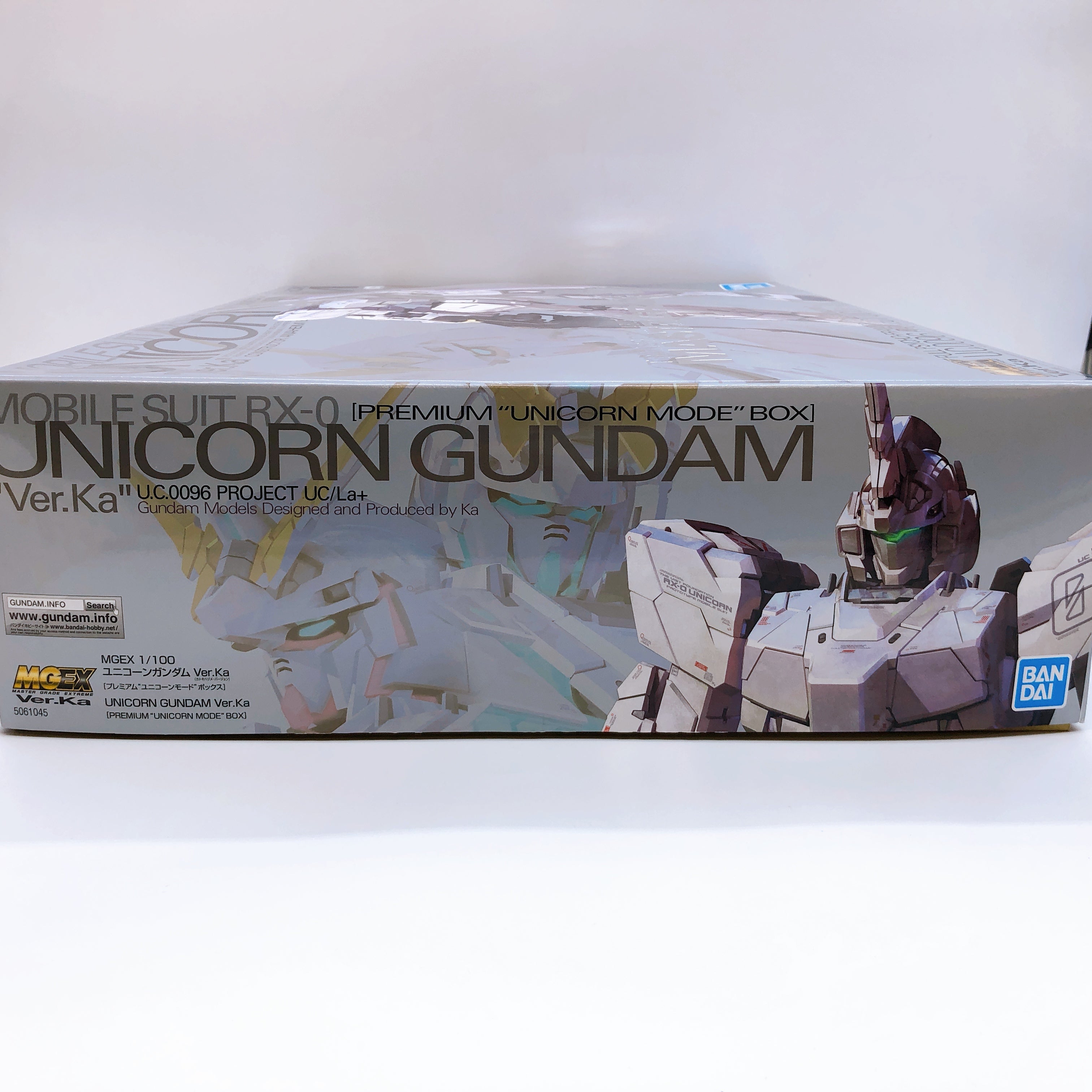 MGEX 1/100 Unicorn Gundam Ver.Ka Premium Unicorn Mode Box Kit Bandai Japan NEW