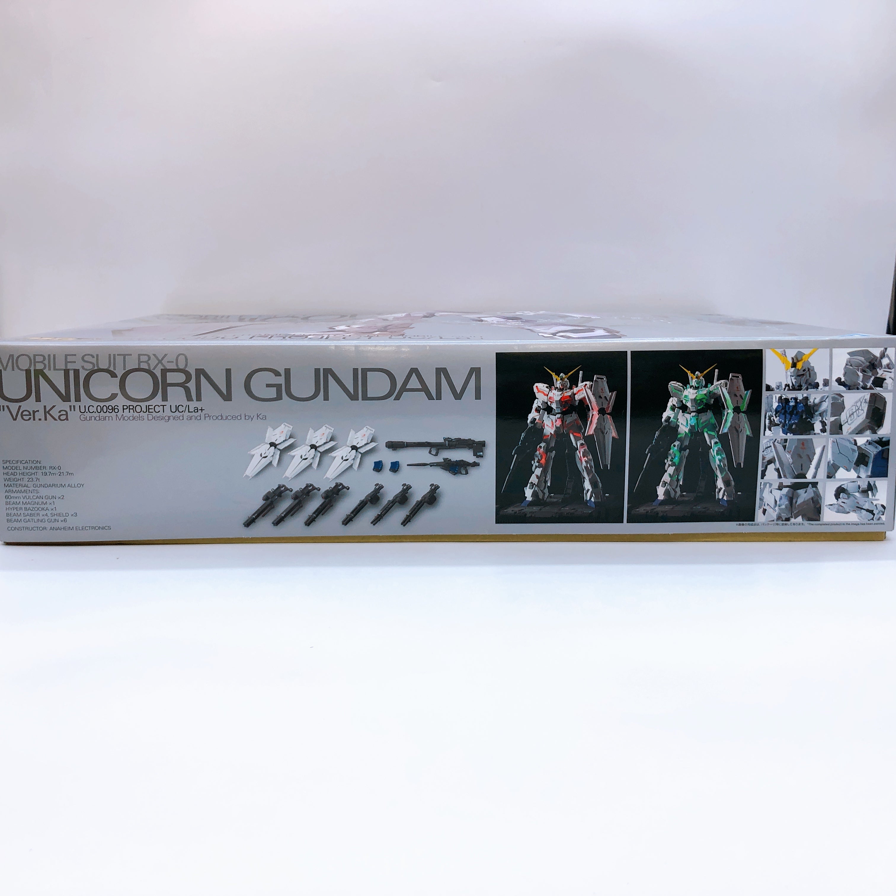 MGEX 1/100 Unicorn Gundam Ver.Ka Premium Unicorn Mode Box Kit Bandai Japan NEW