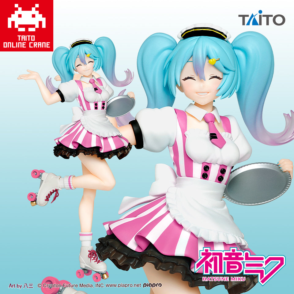 Hatsune Miku Costumes Cafe Maid ver. Taito Online Crane Limited Figure NEW