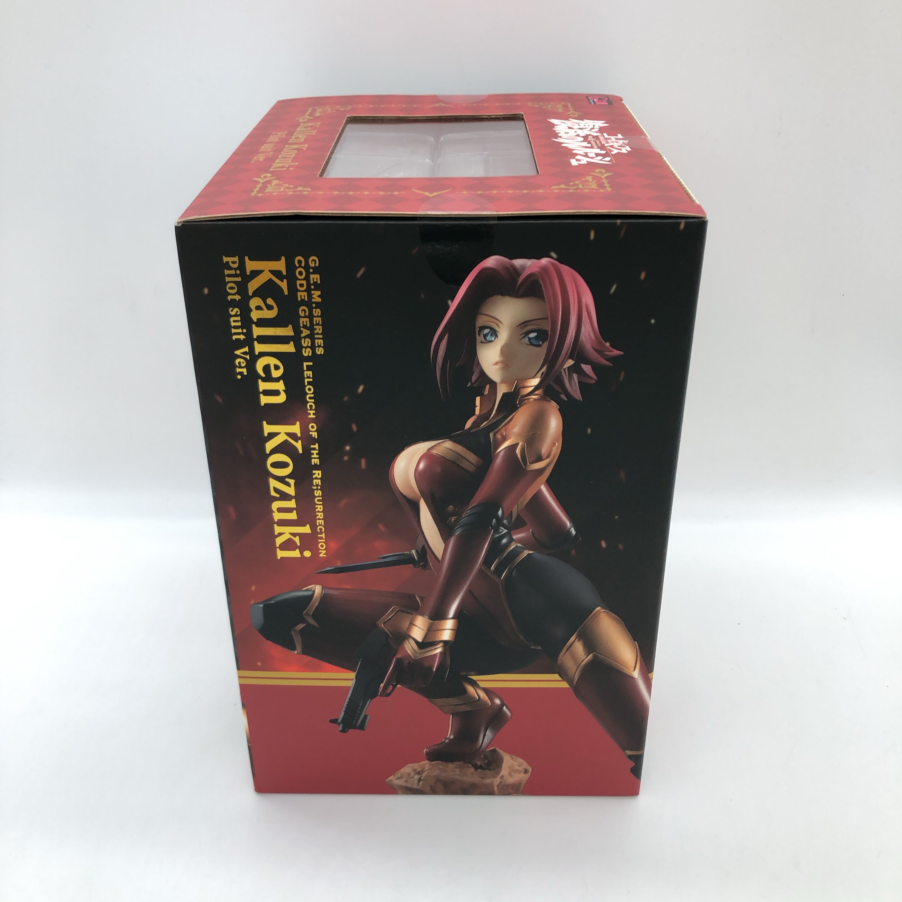 Code Geass Kallen Kozuki  Pilot Suit ver. Figure G.E.M Japan Sealed FASTSHIP