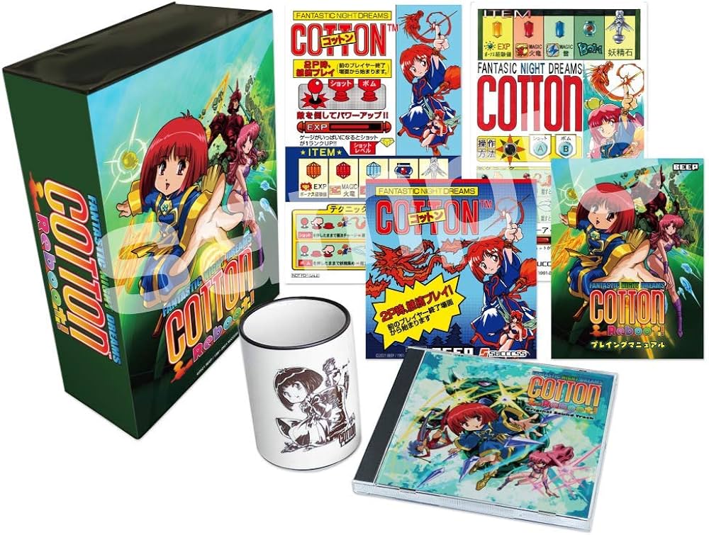 Nintendo Switch Cotton Reboot! Fantastic Night Dreams Limited Box Shooting New