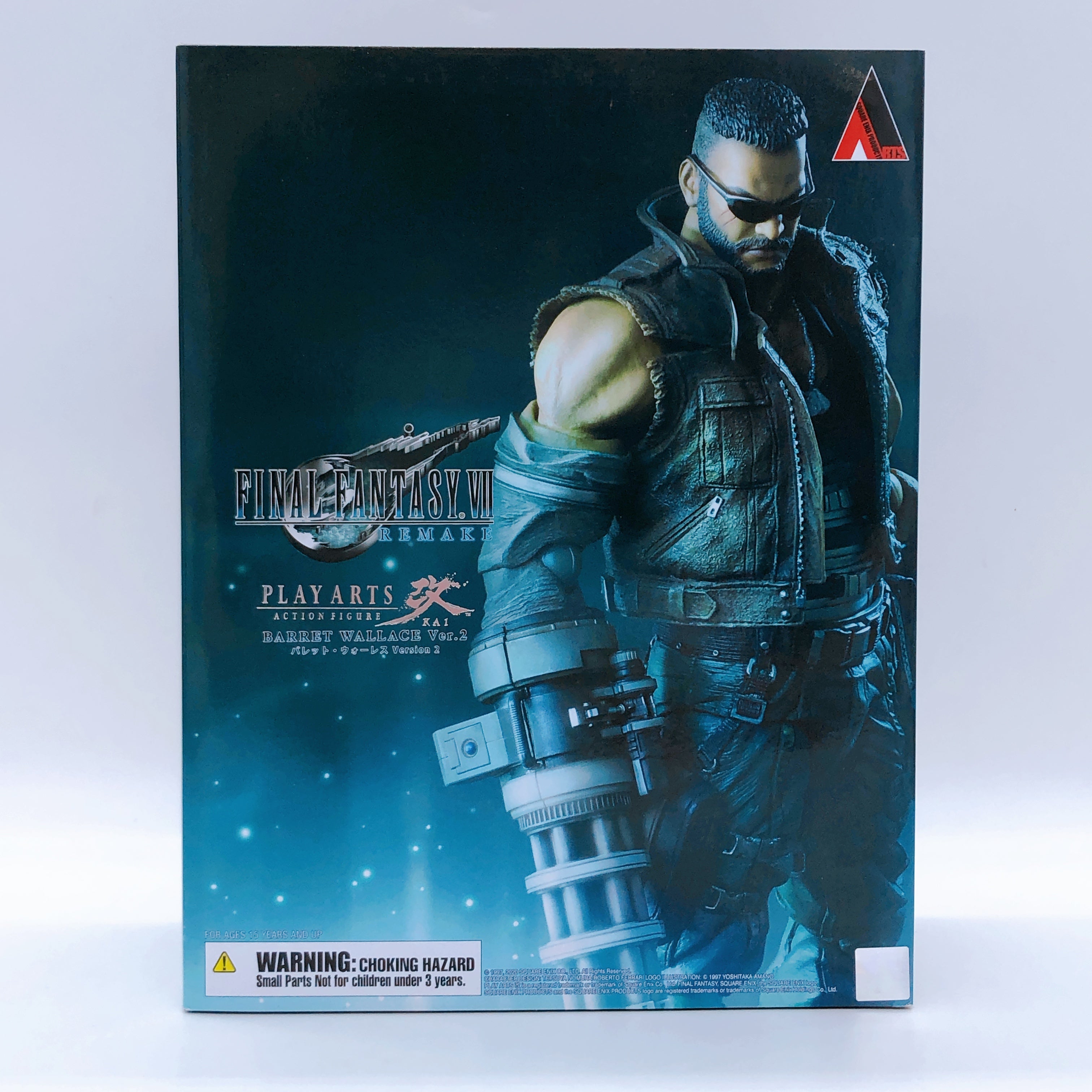 PLAY ARTS Kai Barret Wallace Ver. 2 FINAL FANTASY VII 7 Remake FF7 Figure NEW