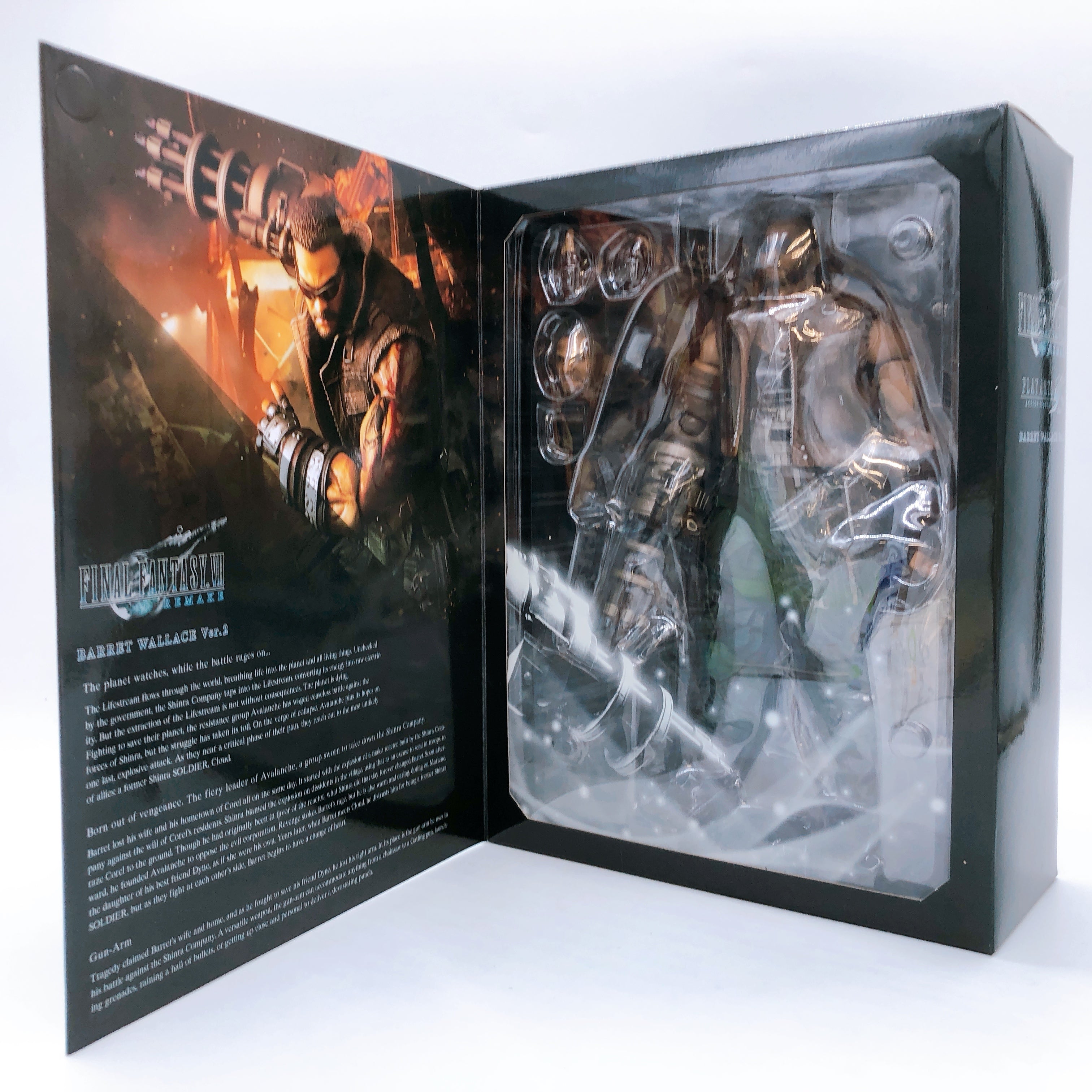 PLAY ARTS Kai Barret Wallace Ver. 2 FINAL FANTASY VII 7 Remake FF7 Figure NEW