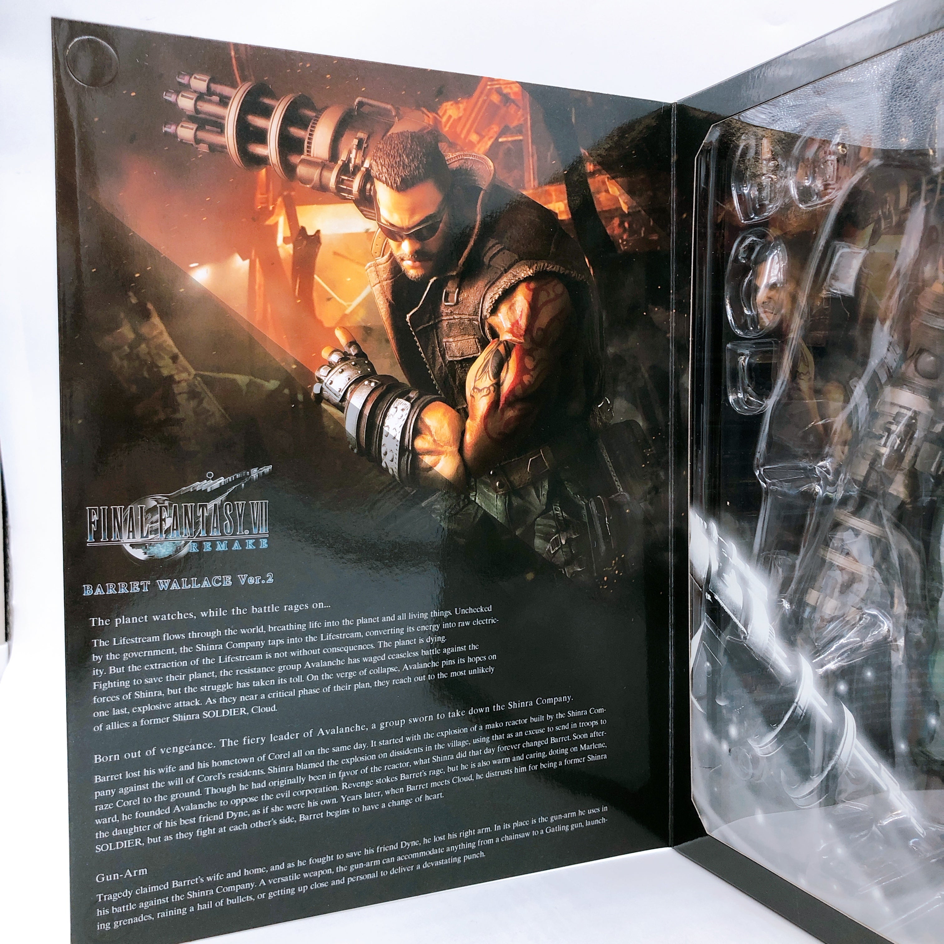 PLAY ARTS Kai Barret Wallace Ver. 2 FINAL FANTASY VII 7 Remake FF7 Figure NEW