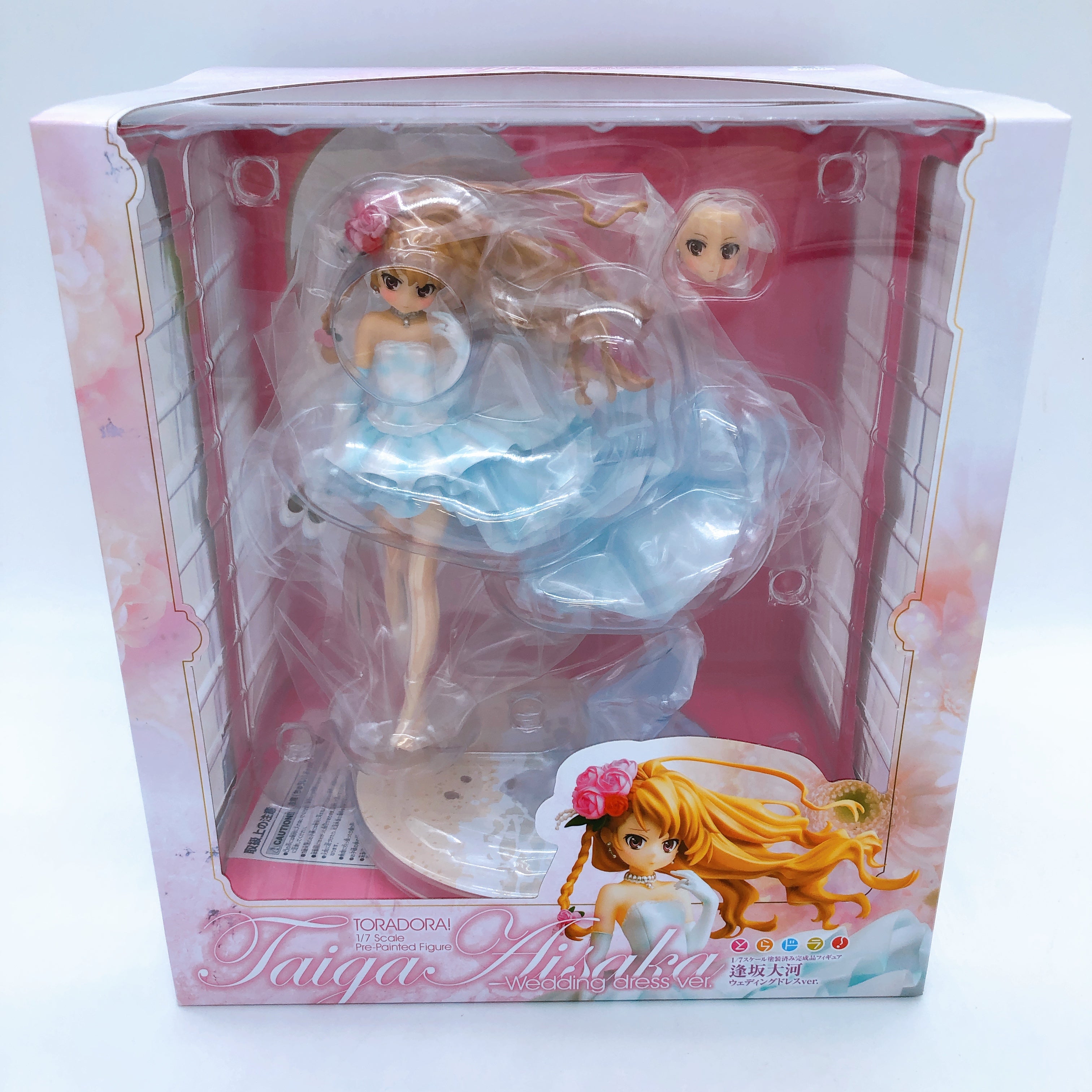 CAworks TORADORA! Taiga Aisaka Wedding Dress 1/7 Scale PVC Figure KADOKAWA NEW