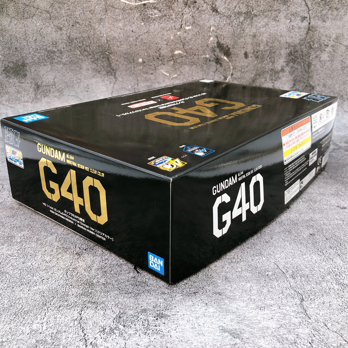 HG 1/144 Gundam G40 Clear Color Industrial Design Ver. Gunpla EXPO Limited Kit