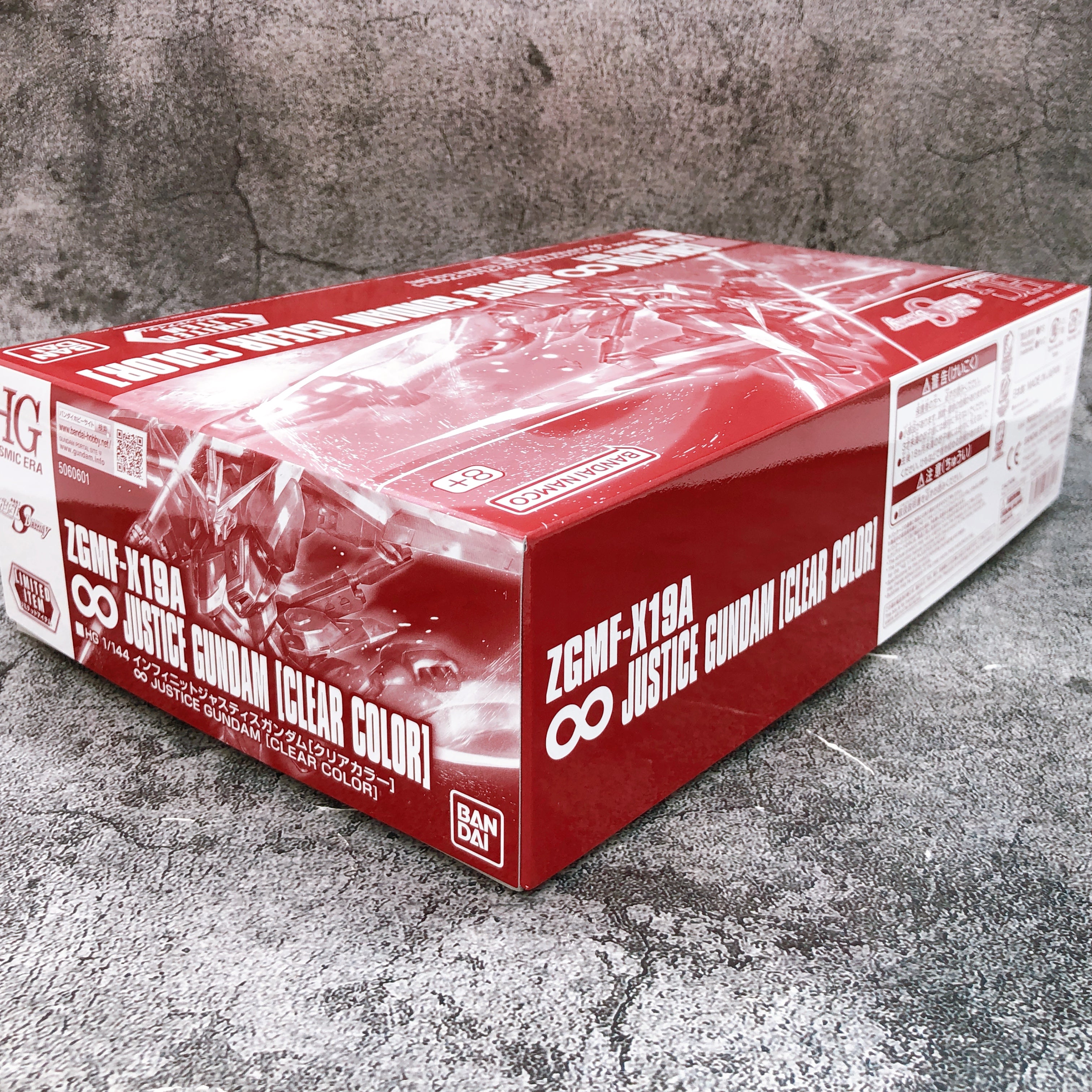 HG 1/144 Infinite Justice Gundam Clear Color Model Kit Premium Bandai Japan NEW