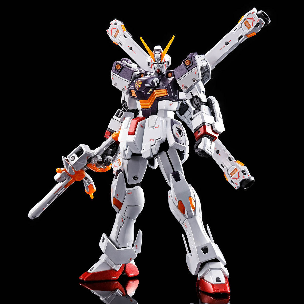 RG 1/144 Crossbone Gundam X1 Titanium Finish Model Kit Premium Bandai Japan NEW