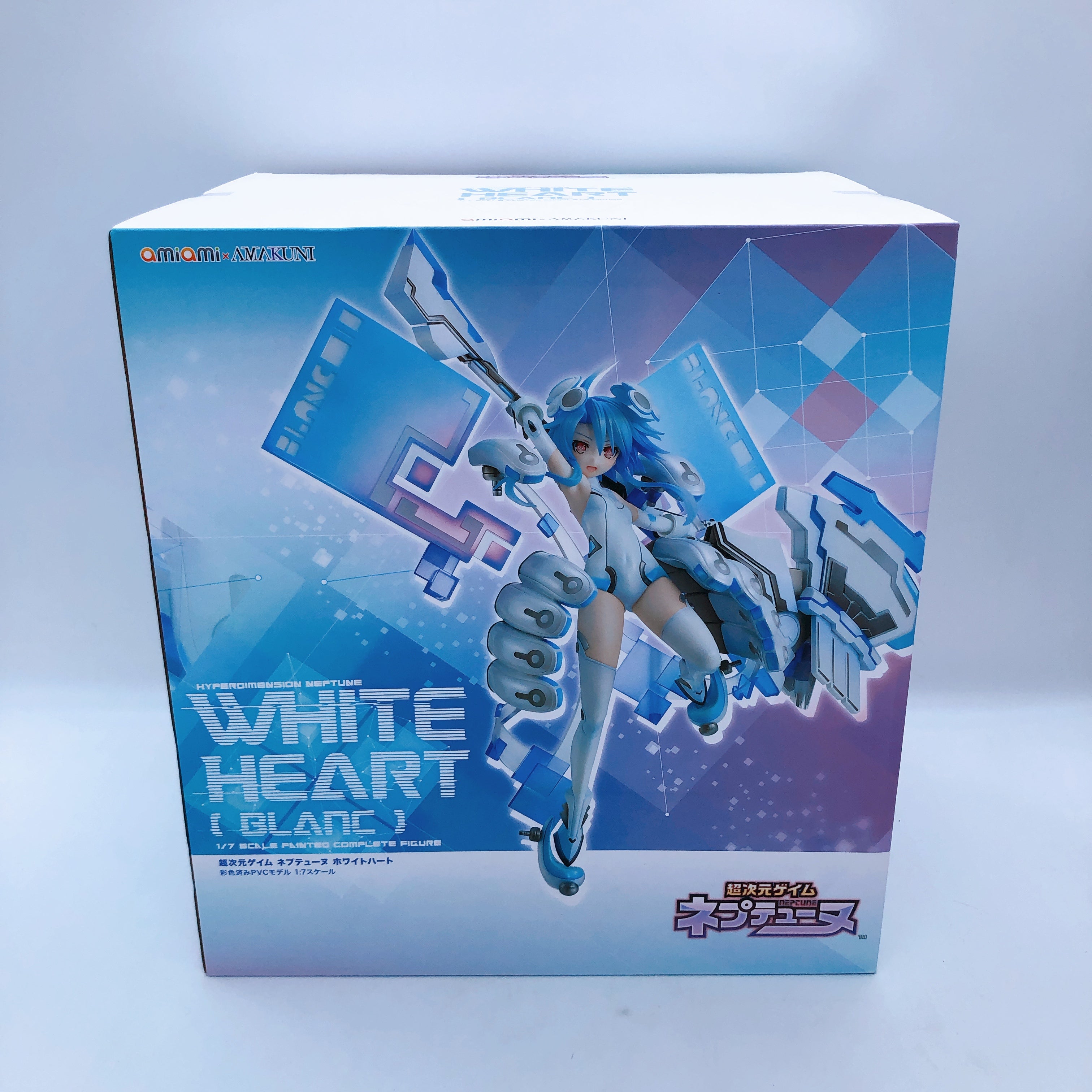 Hyperdimension Neptunia White Heart 1/7 Figure AMAKUNI Japan Sealed NEW