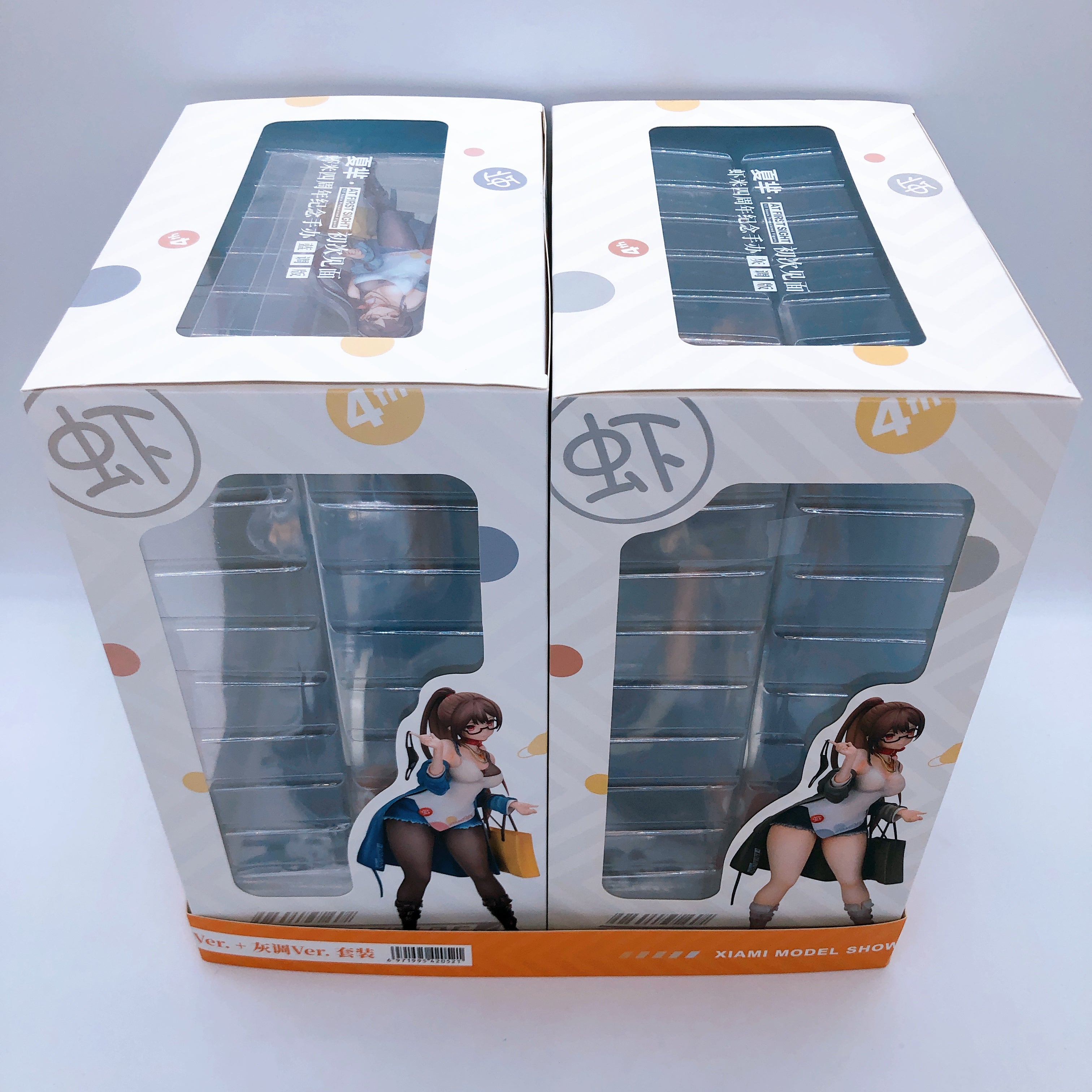Xiami 4th Anniversary 1/7 Scale Figure At First Sight Gray & Blue Ver. SET Apex