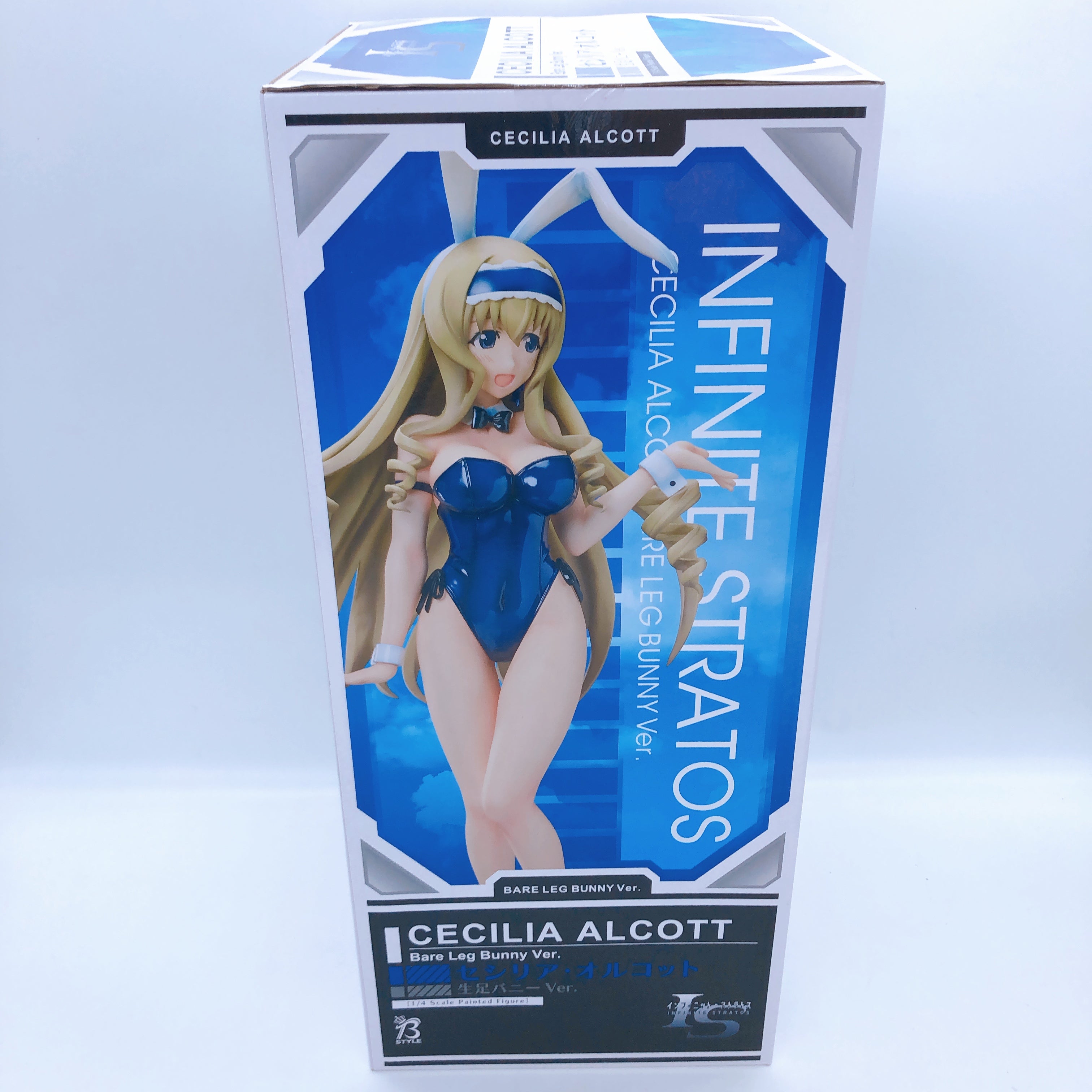 FREEing IS Infinite Stratos Cecilia Alcott Bare Leg Bunny 1/4 Scale Figure NEW