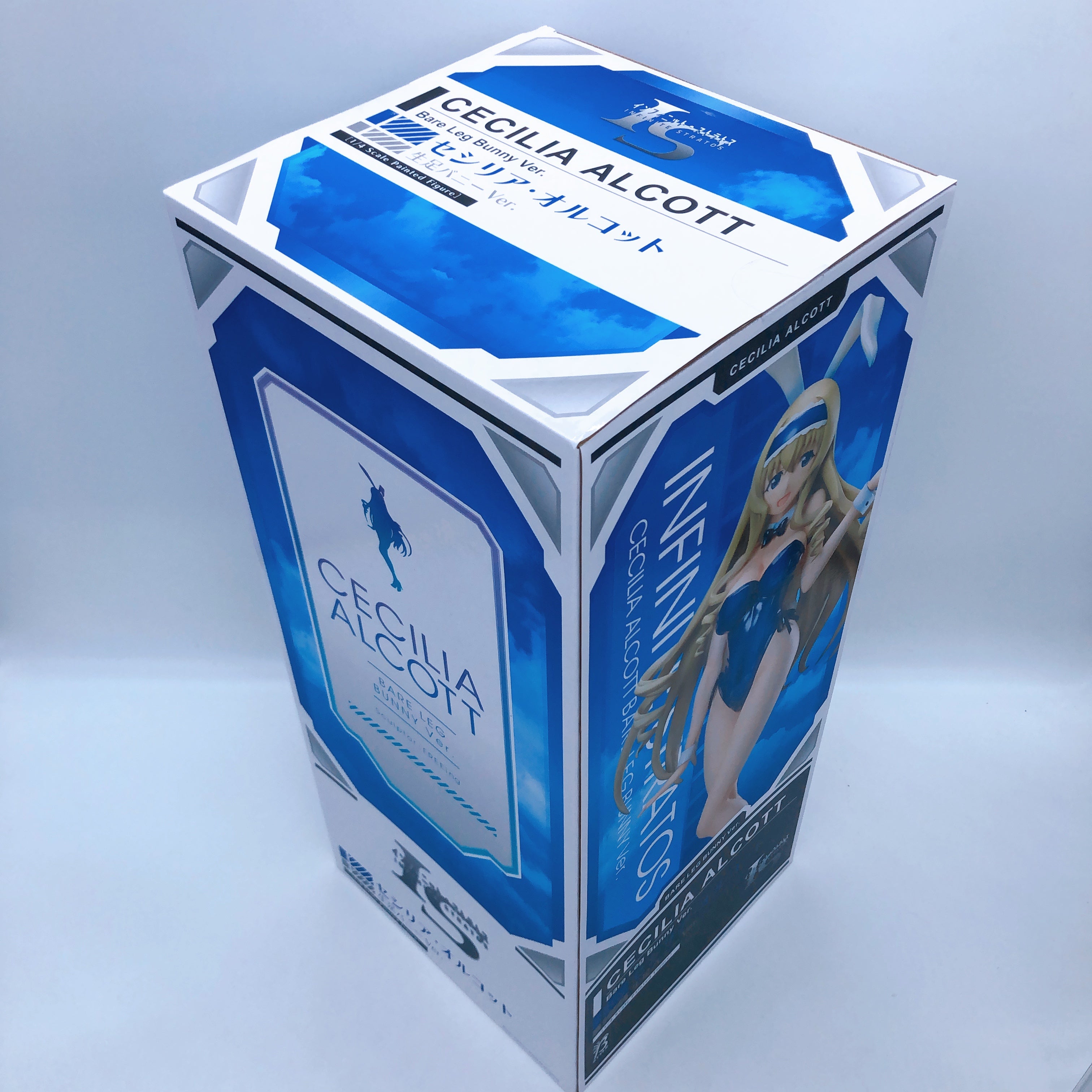 FREEing IS Infinite Stratos Cecilia Alcott Bare Leg Bunny 1/4 Scale Figure NEW