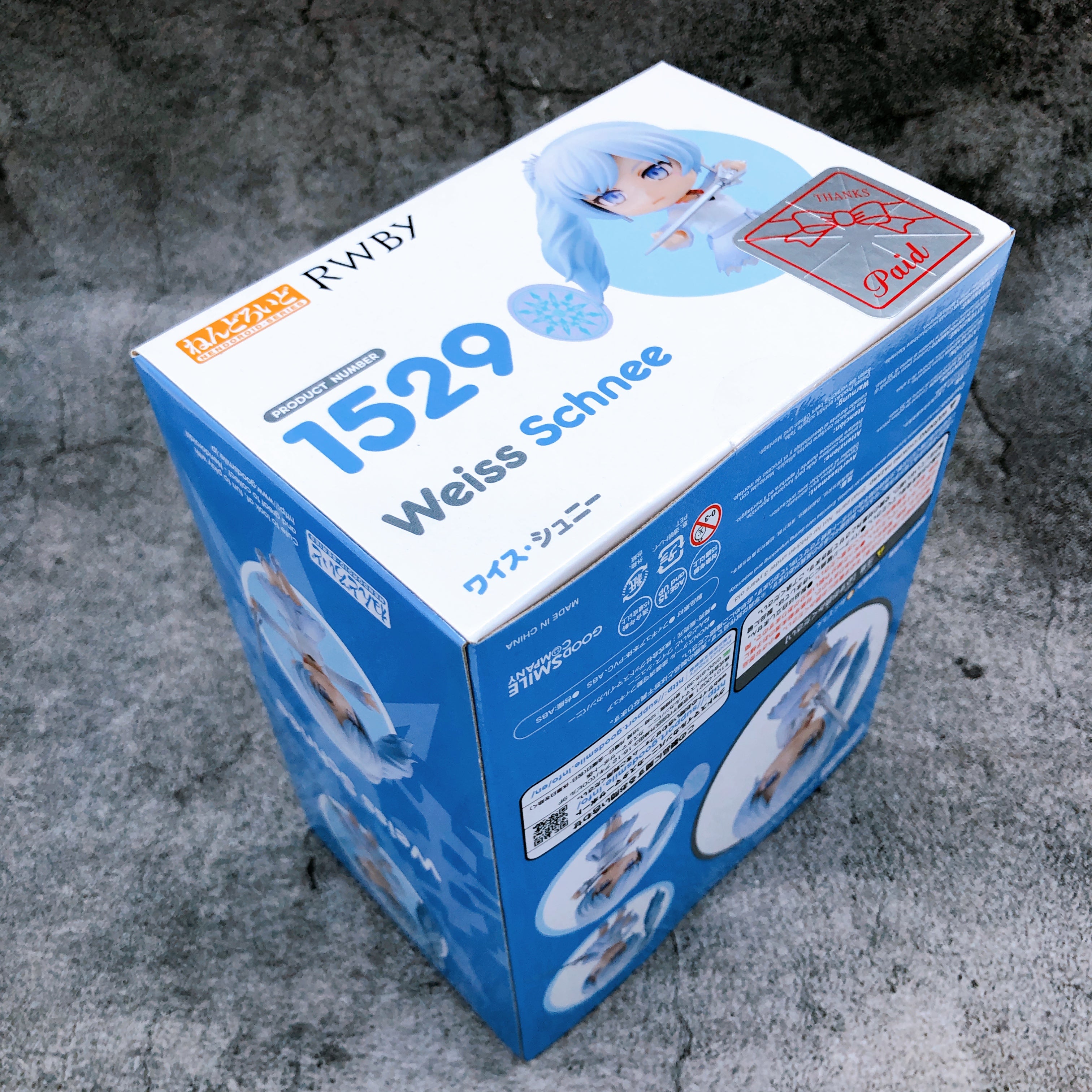 RWBY Weiss Schnee Nendoroid 1529 Action Figure Good Smile Company NEW