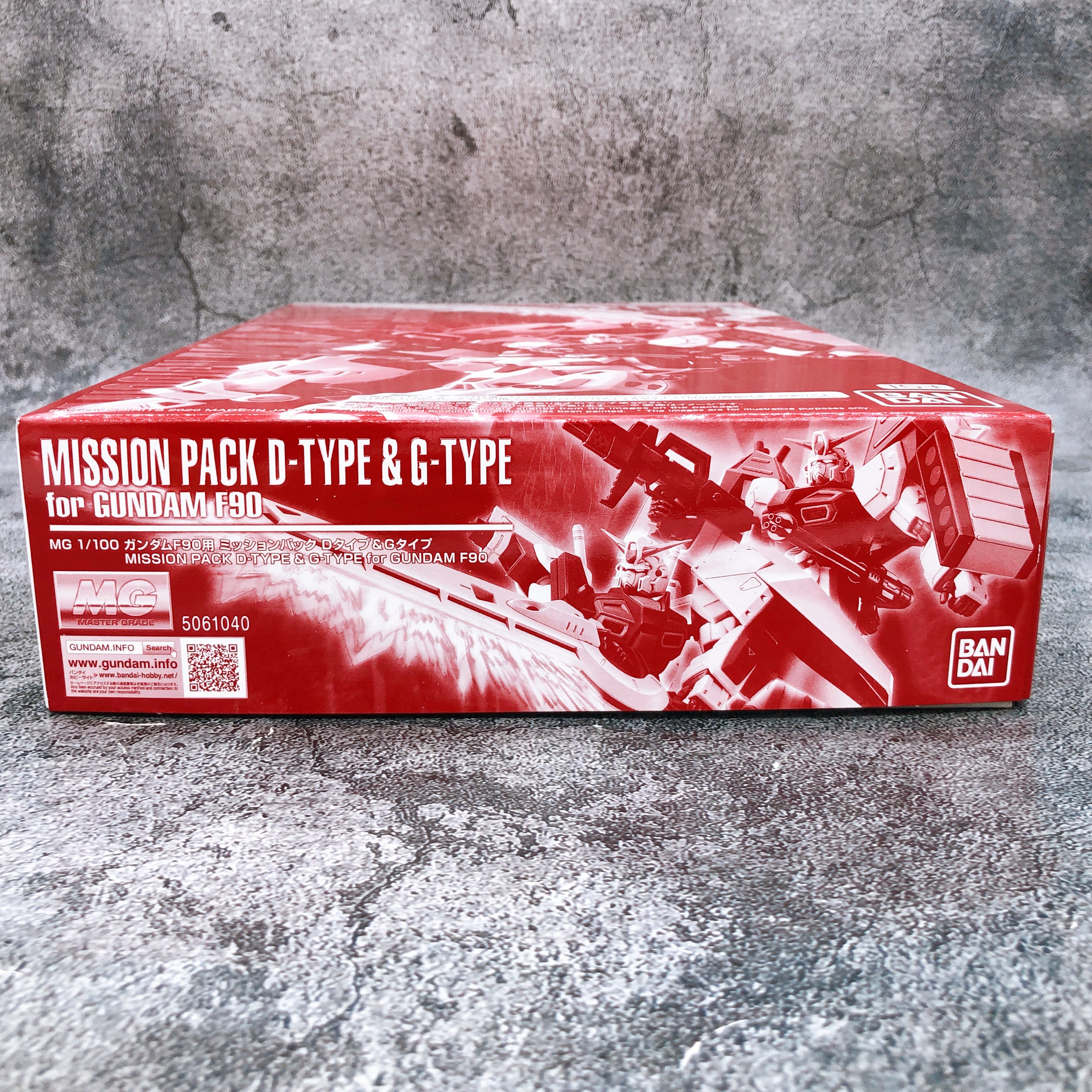 MG 1/100 Gundam F90 Mission Pack D Type & G Type Model Kit Premium Bandai NEW