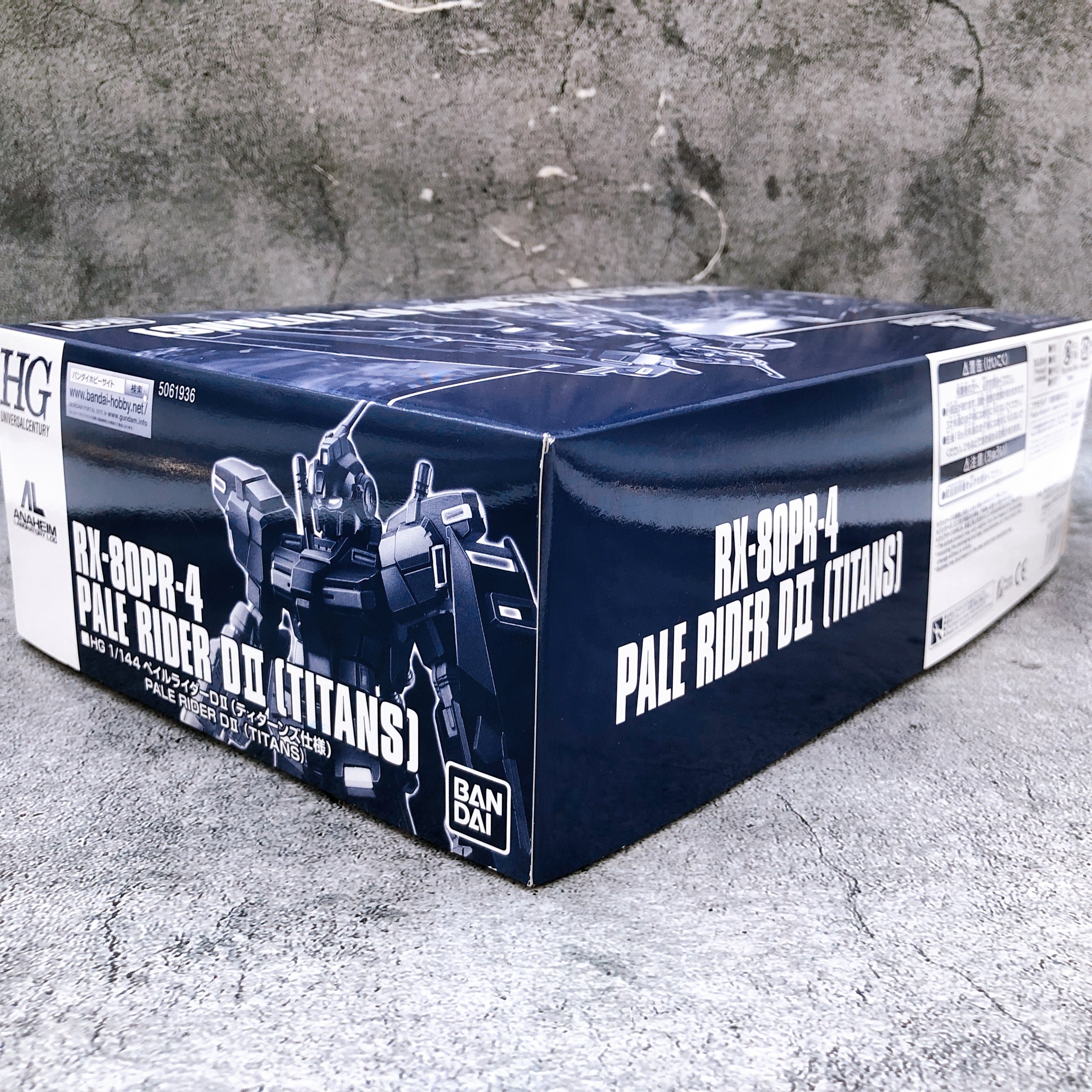 HG 1/144 Pale Rider DII Titans RX-80PR-4 Gunpla Kit Premium Bandai NEW FASTSHIP