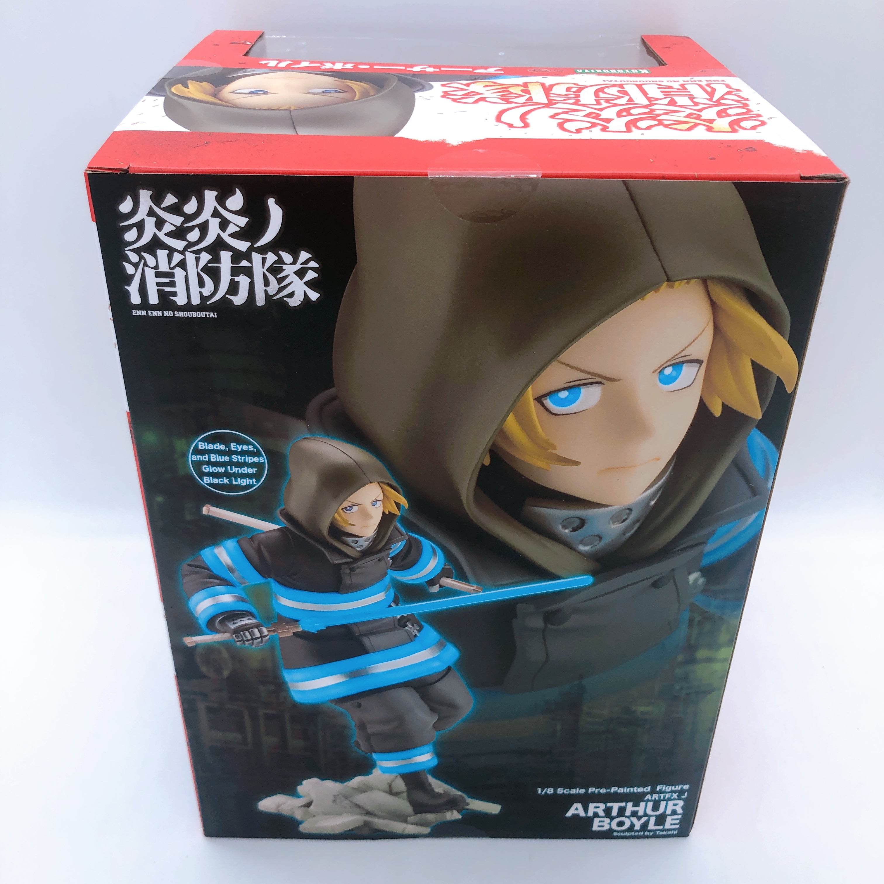 Fire Force Arthur Boyle 1/8 Scale Figure ARTFX J Kotobukiya Japan New FASTSHIP