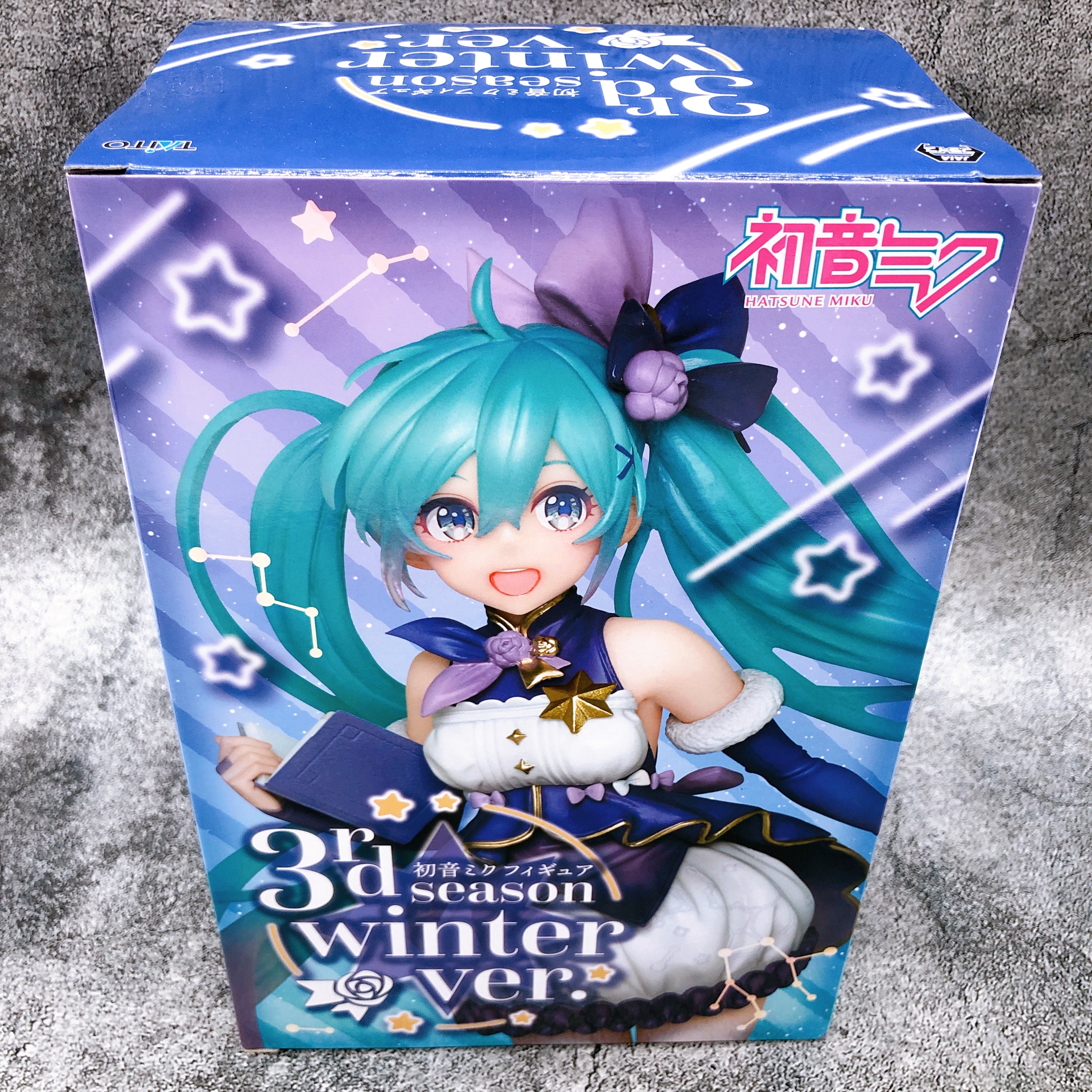 Hatsune Miku Figure 3rd season winter ver. Taito Japan Sealed FASTSHIP