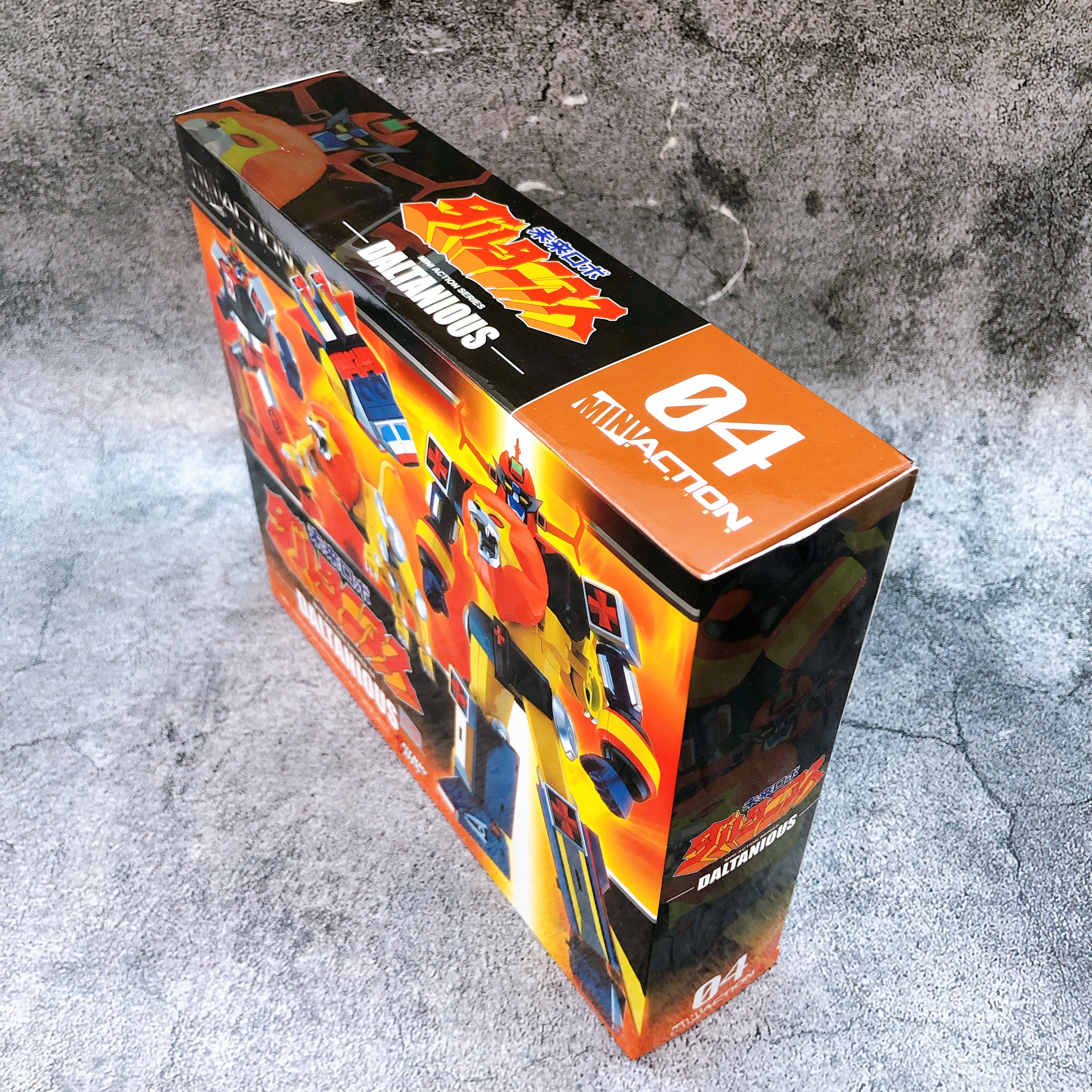 ACTION TOYS Future Robot Daltanious Mini Action Series 04 Figure Art Storm NEW