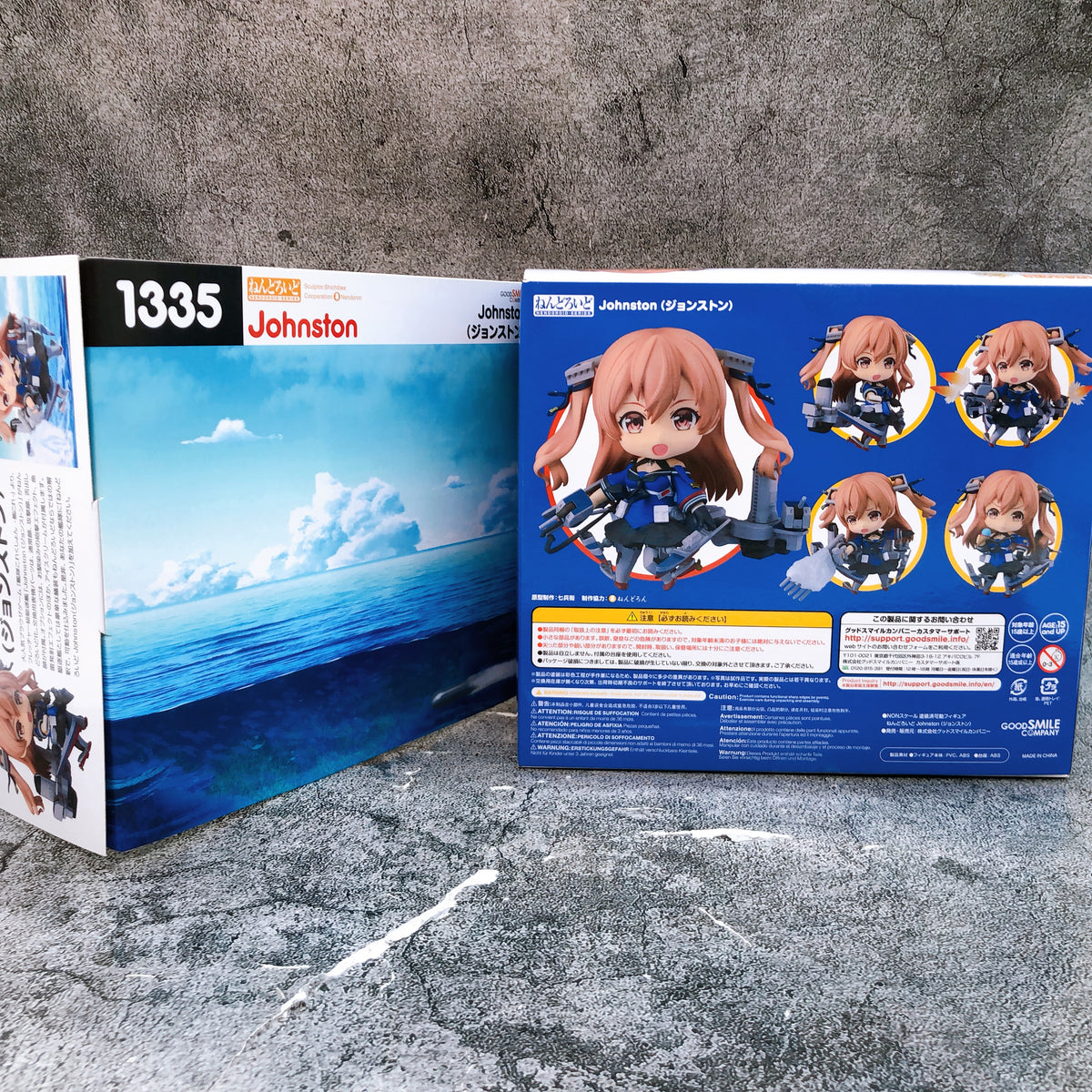 (w/Bonus) KanColle Johnston Nendoroid 1335 GSC Exclusive Action Figure Japan