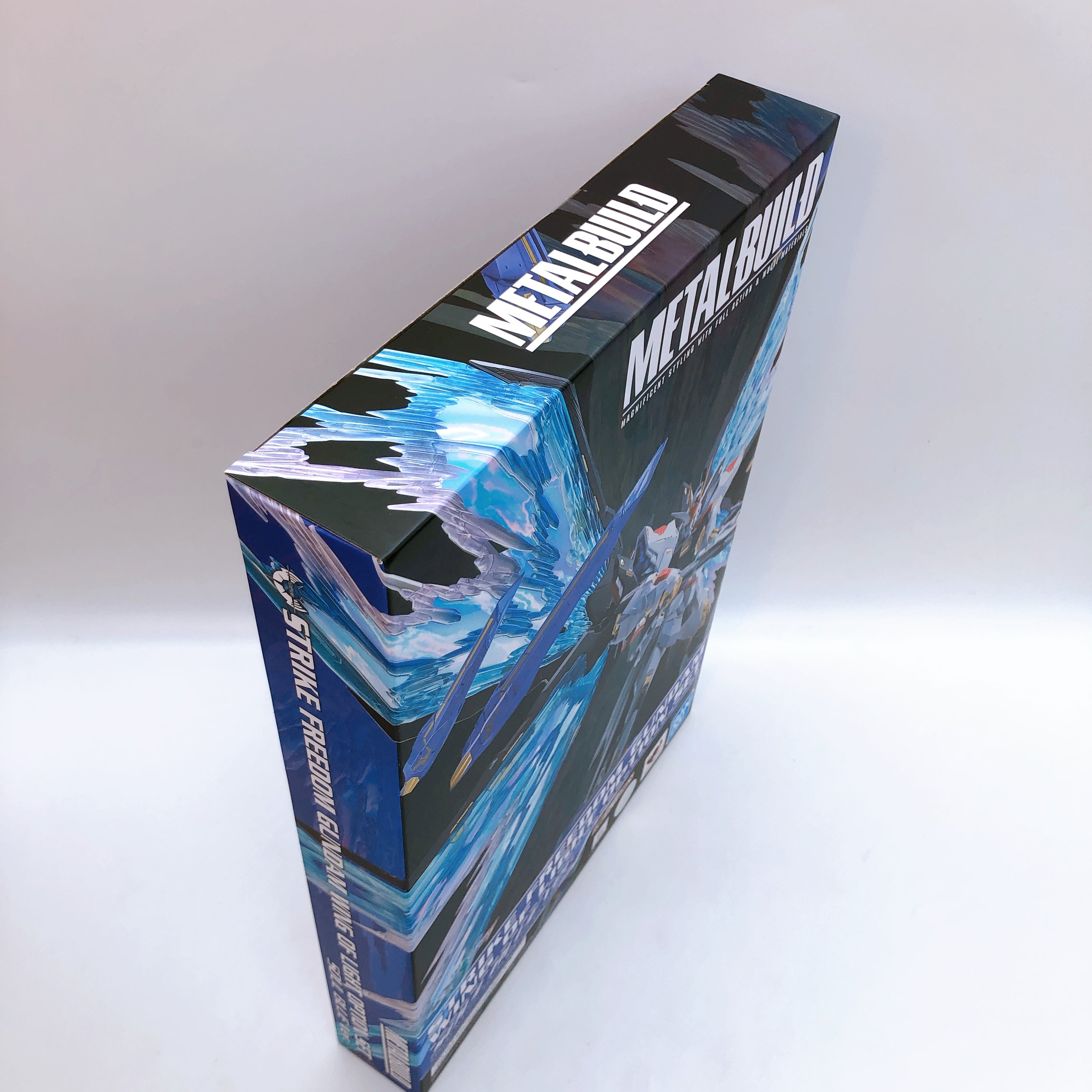 METAL BUILD Strike Freedom Gundam Wing of Light Option Set SOUL BLUE Ver. Figure