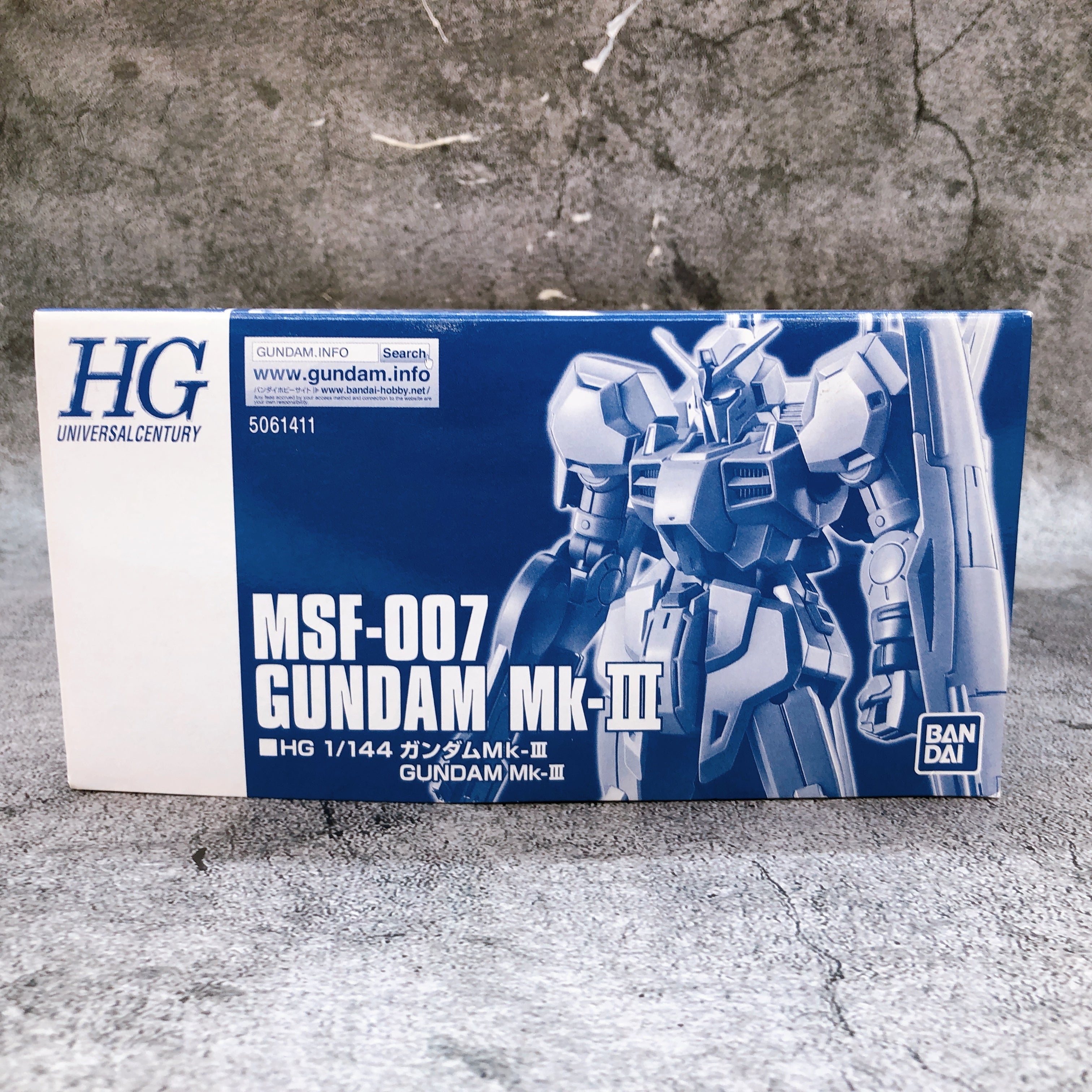 HG 1/144 Gundam Mk-III MSF-007 Gunpla Model Kit Premium Bandai from Japan NEW
