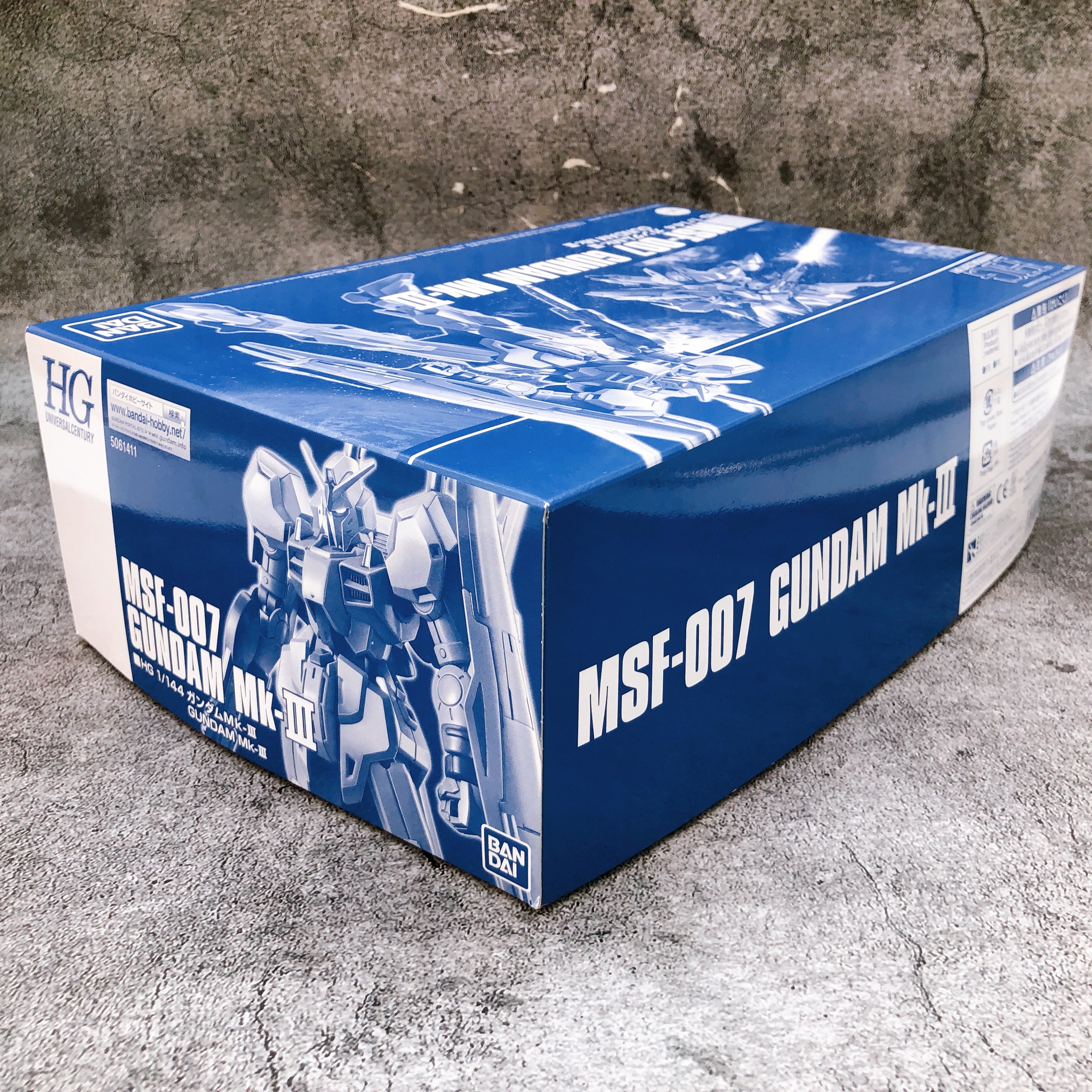 HG 1/144 Gundam Mk-III MSF-007 Gunpla Model Kit Premium Bandai from Japan NEW