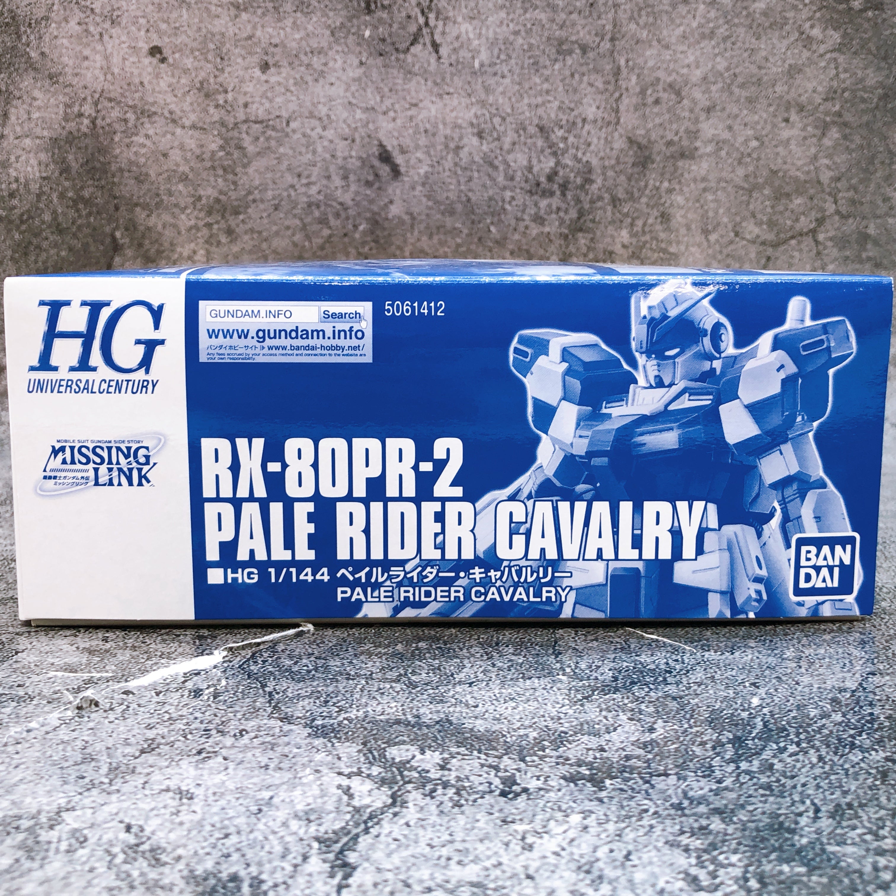 HG 1/144 Pale Rider Cavalry RX-80PR-2 Gundam Model Kit 15+ Premium Bandai Japan