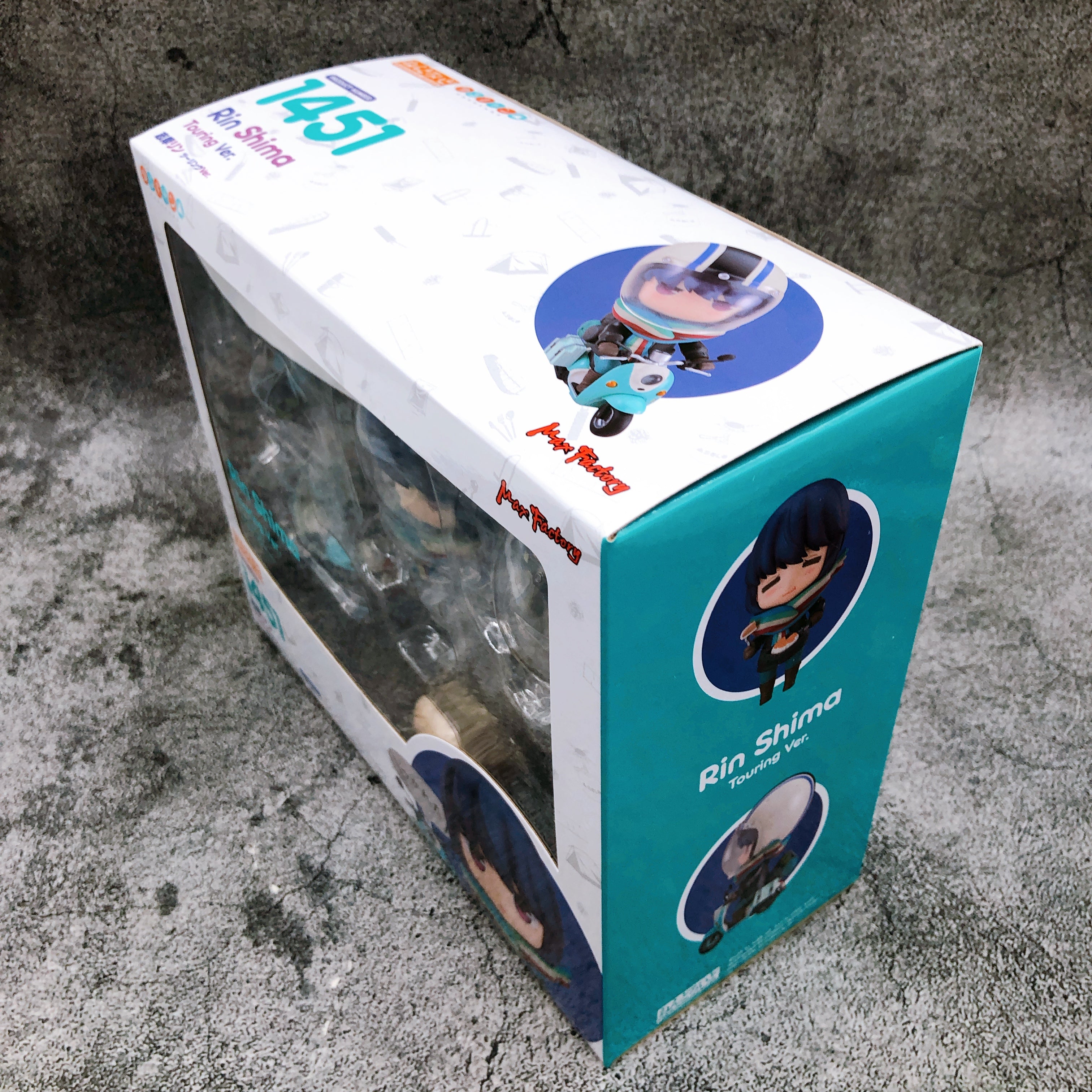 (w/Bonus) Laid-Back Camp Rin Shima Touring Ver. Nendoroid 1451 Action Figure