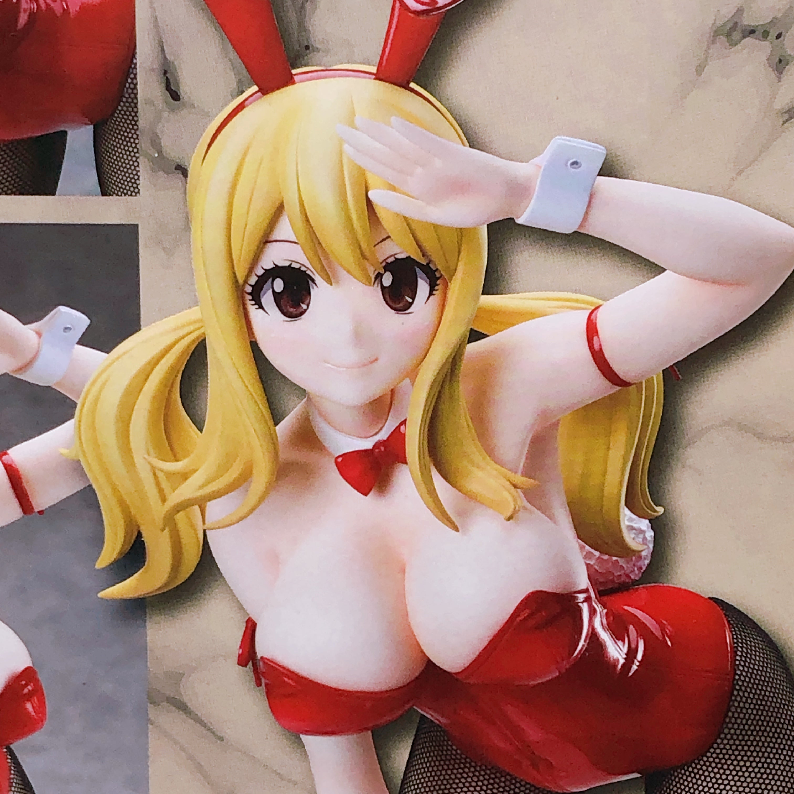 Fairy Tail Lucy Heartfilia Bunny Ver. 1/4 scale Figure FREEing Japan AUTHENTIC