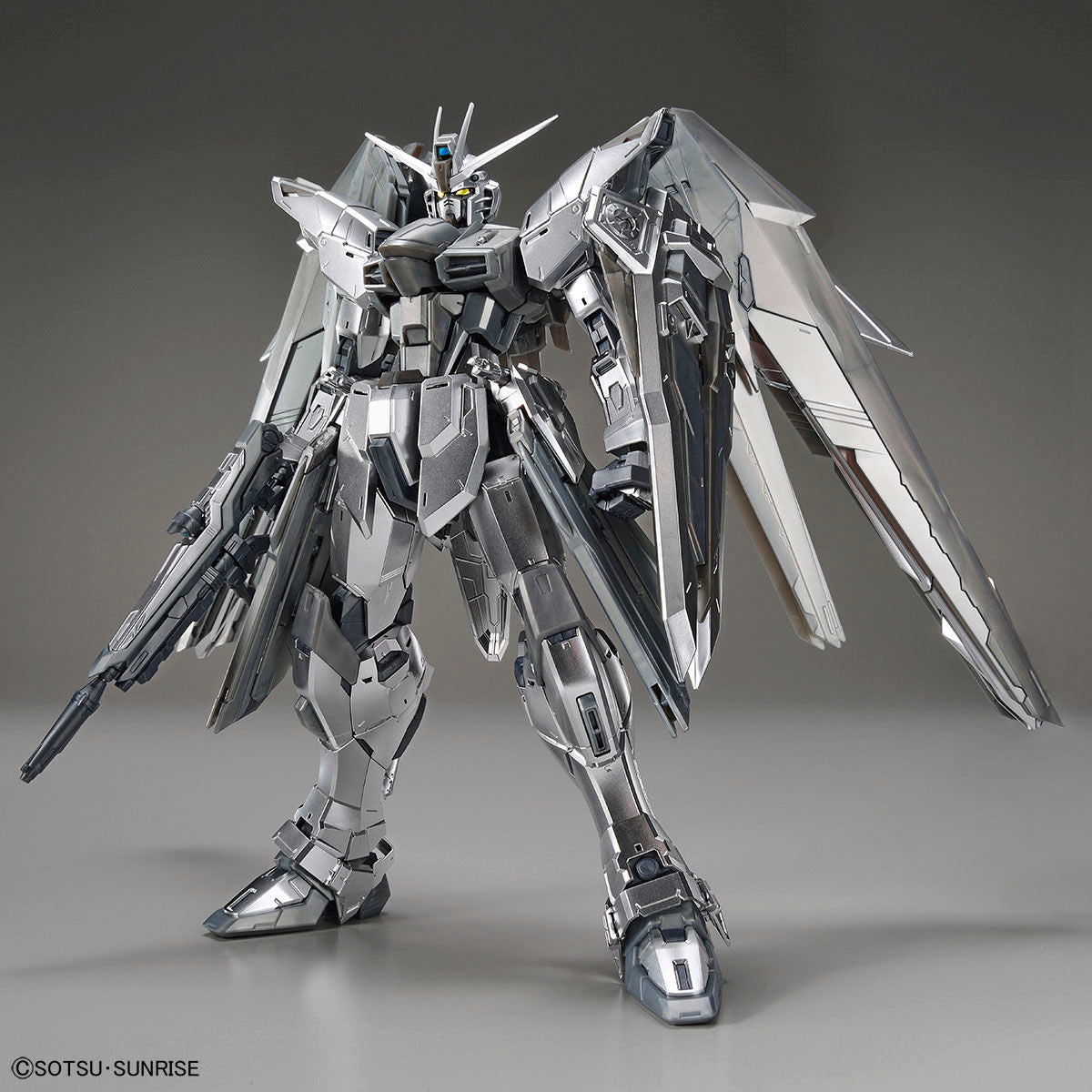 MG 1/100 Freedom Gundam Ver.2.0 Silver Coating Limited Model Kit 15+ Bandai NEW