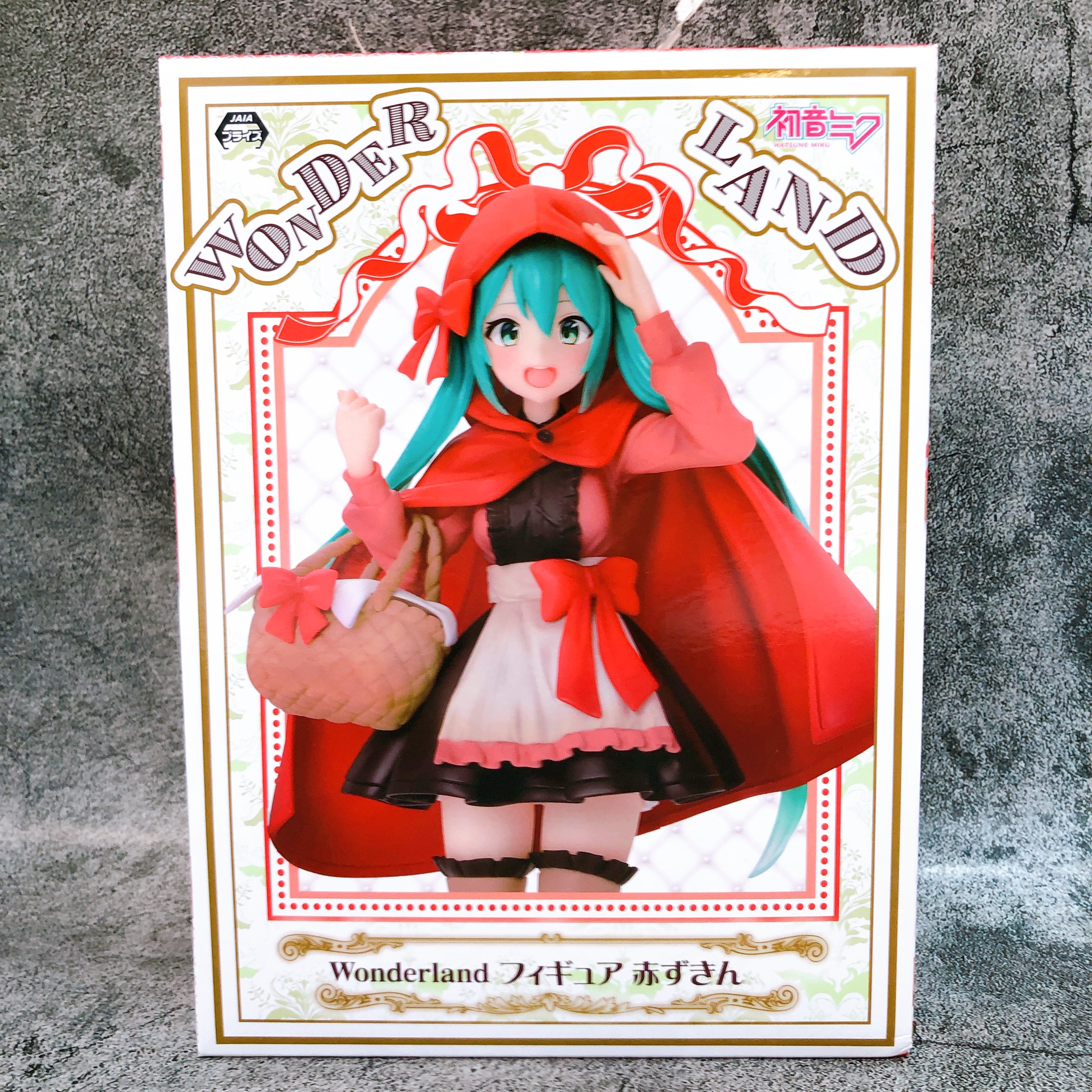 Hatsune Miku Wonderland Figure Little Red Taito Japan AUTHENTIC FASTSHIP Sealed