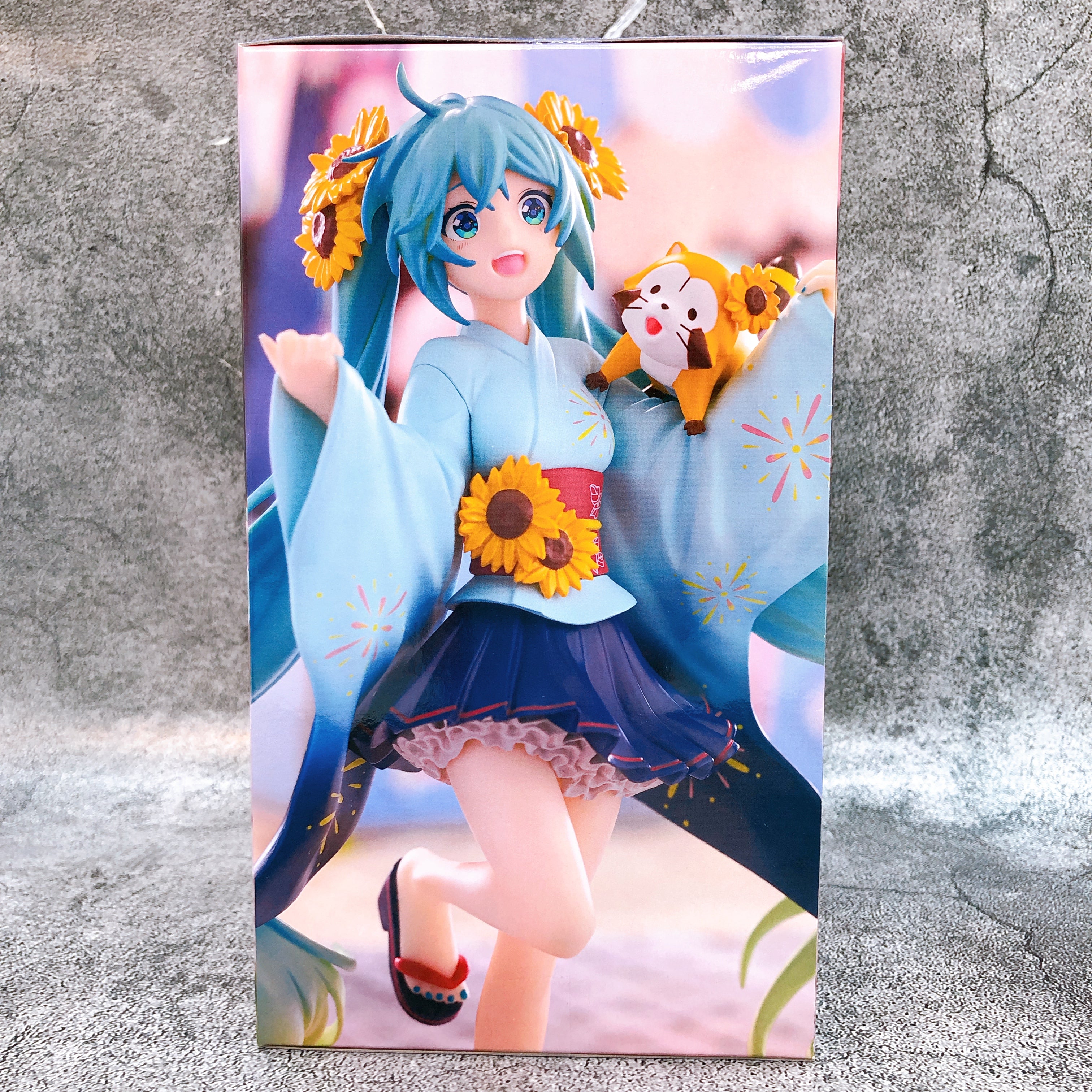 Hatsune Miku X Rascal Summer Festival Special Figure FuRyu Japan AUTHENTIC 15+