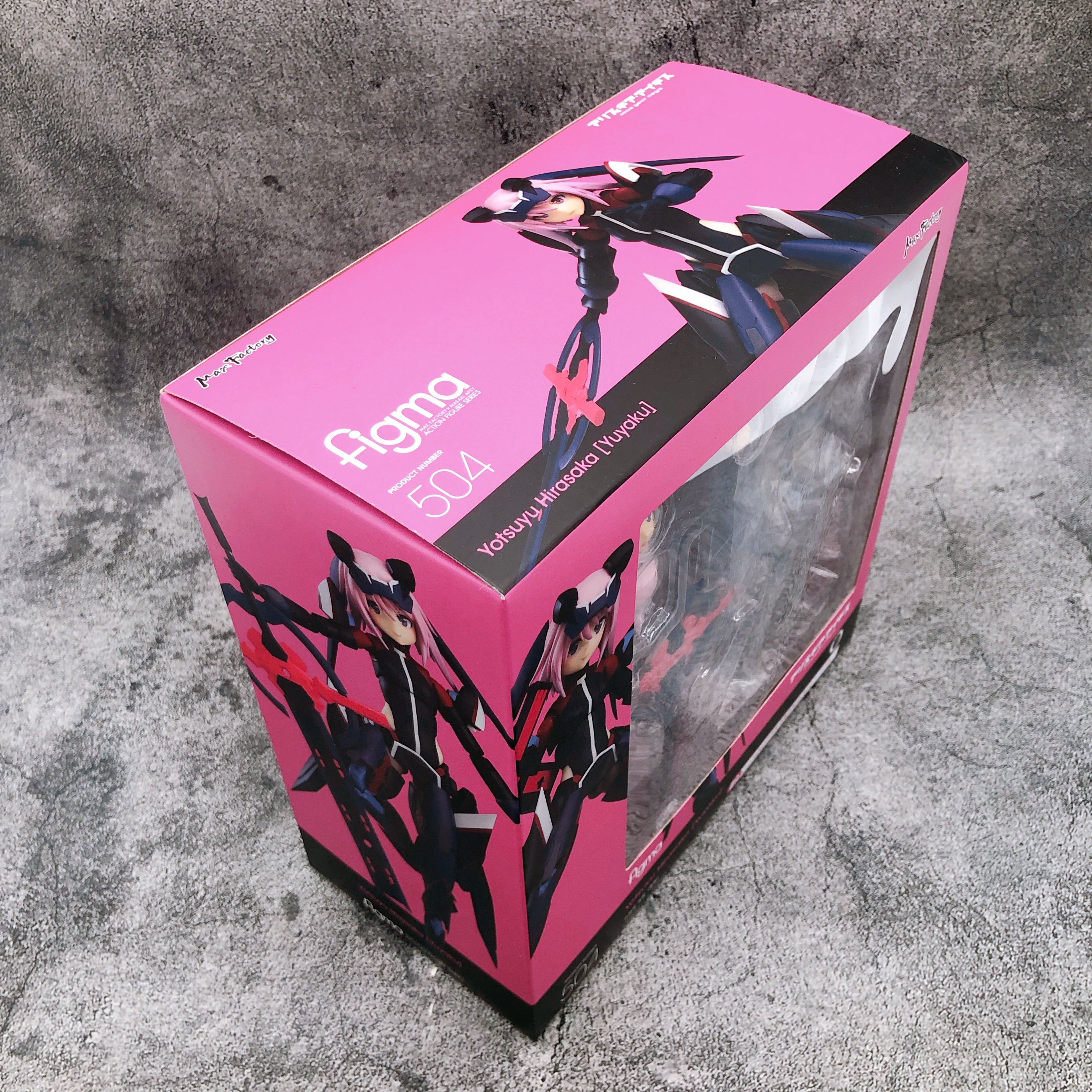 (w/Bonus) Alice Gear Aegis Yotsuyu hirasaka Yuyaku figma 504 Action Figure Japan