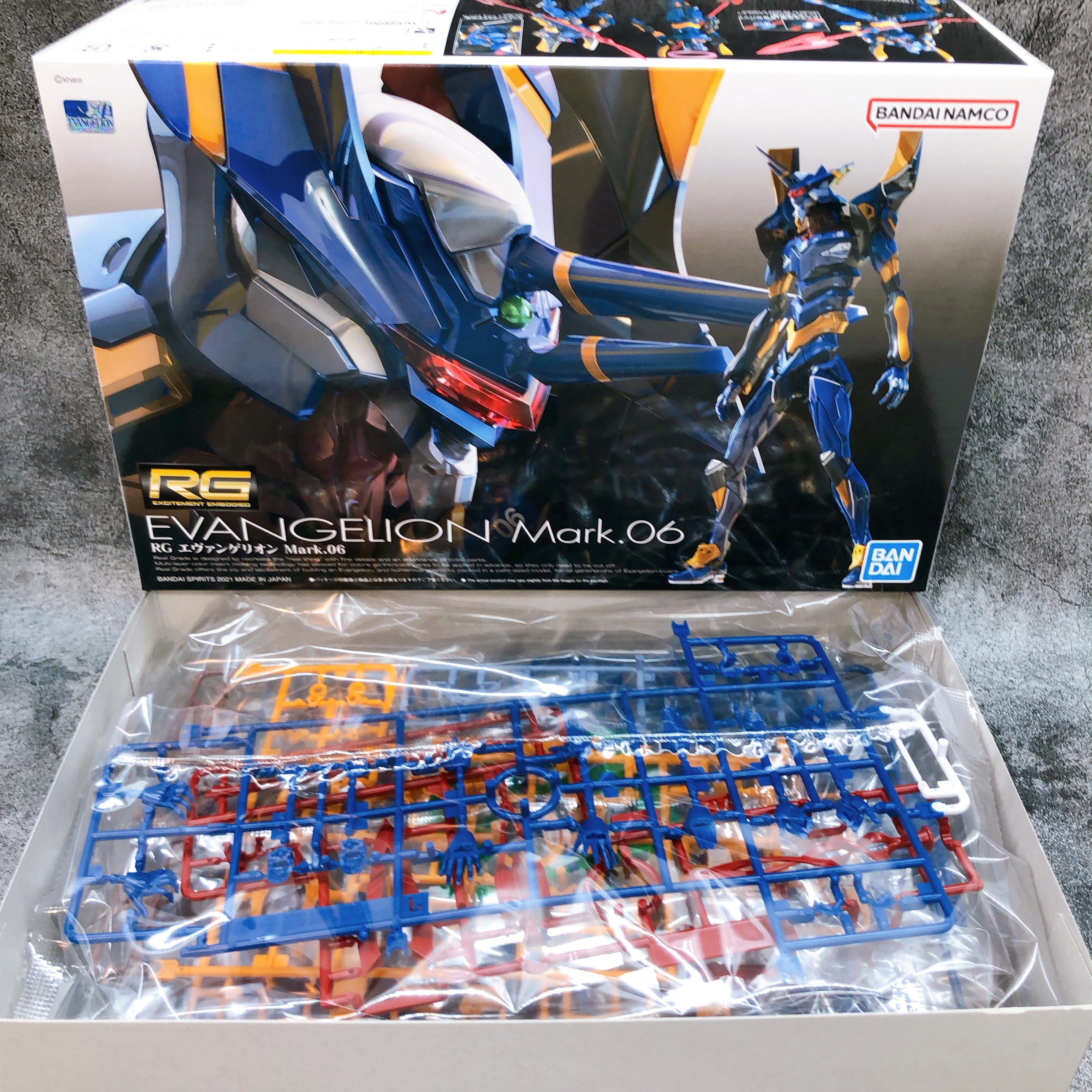 RG Evangelion Mark.06 Neon Genesis Evangelion Model Kit Bandai from Japan NEW