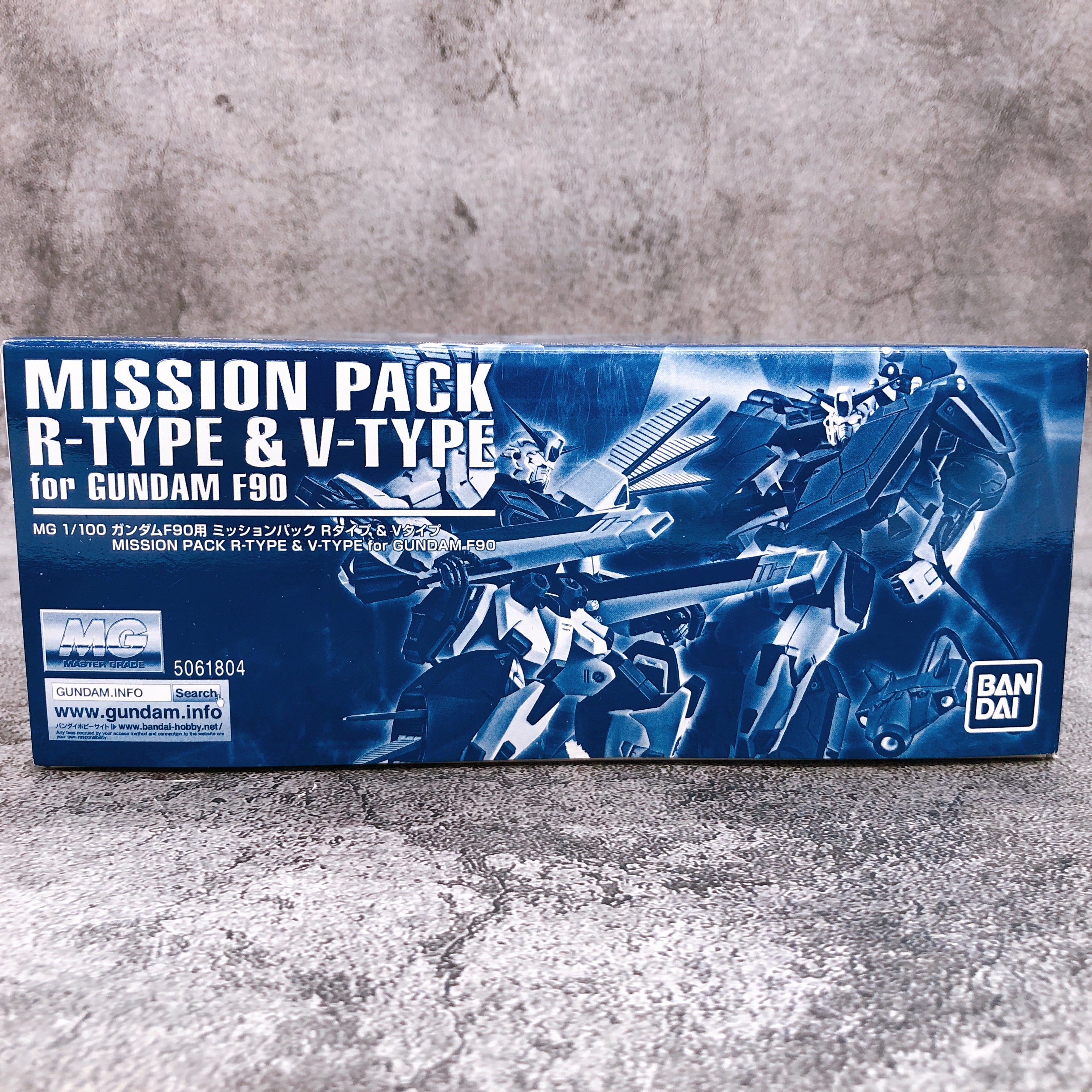 MG 1/100 Gundam F90 Mission Pack R Type & V Type Model Kit Premium Bandai NEW