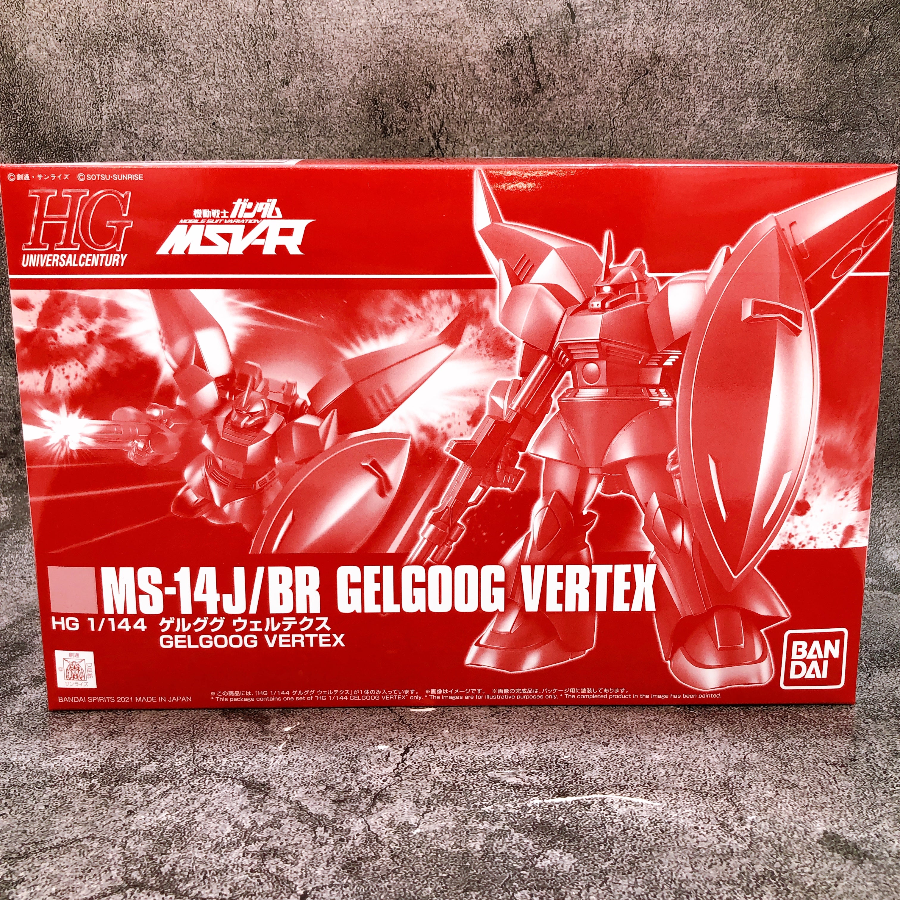 HG 1/144 Gelgoog Vertex MS-14J/BR Gunpla Model Kit Premium Bandai NEW FASTSHIP