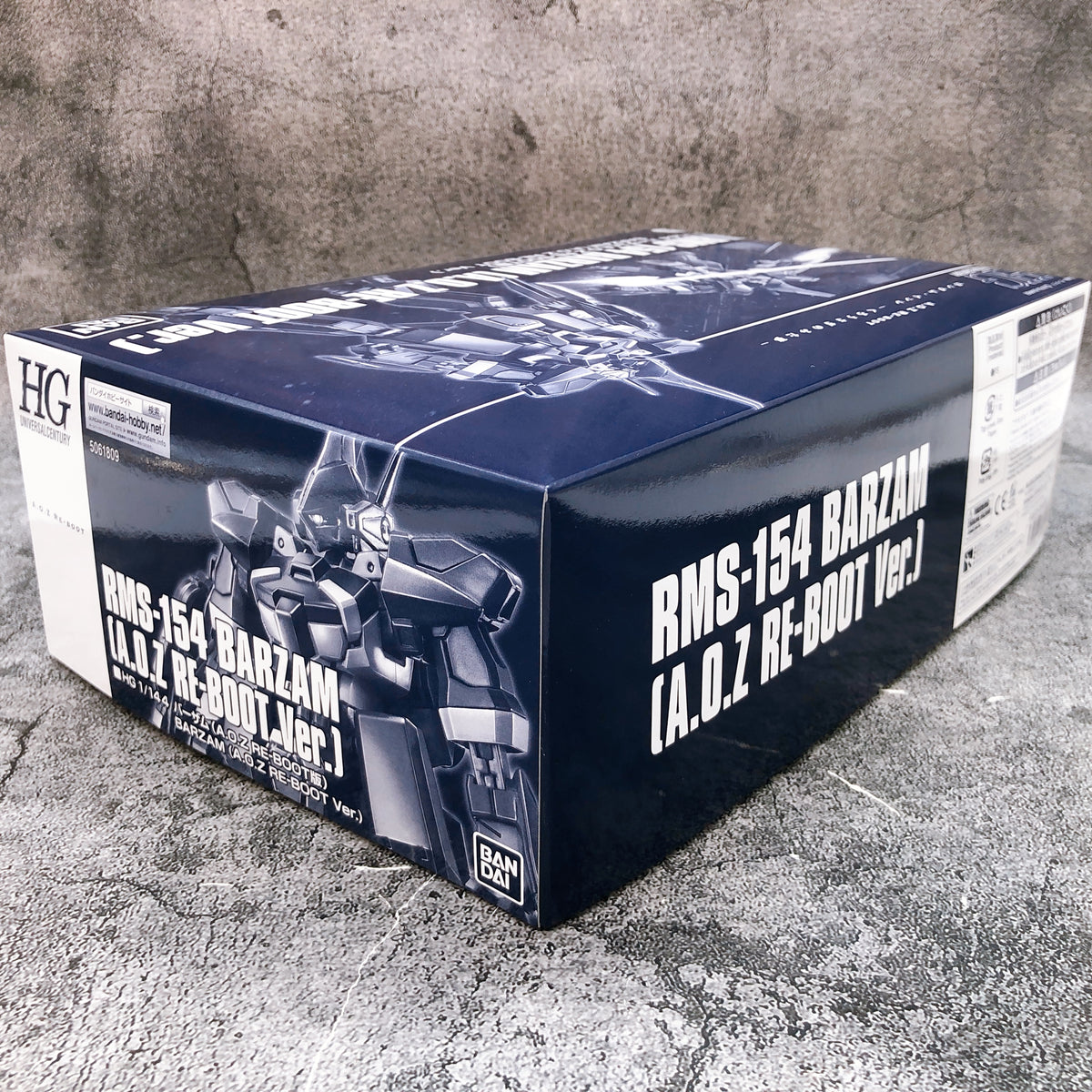HG 1/144 Barzam A.O.Z Re-Boot Ver. RMS-154 Model Kit Premium Bandai NEW FASTSHIP