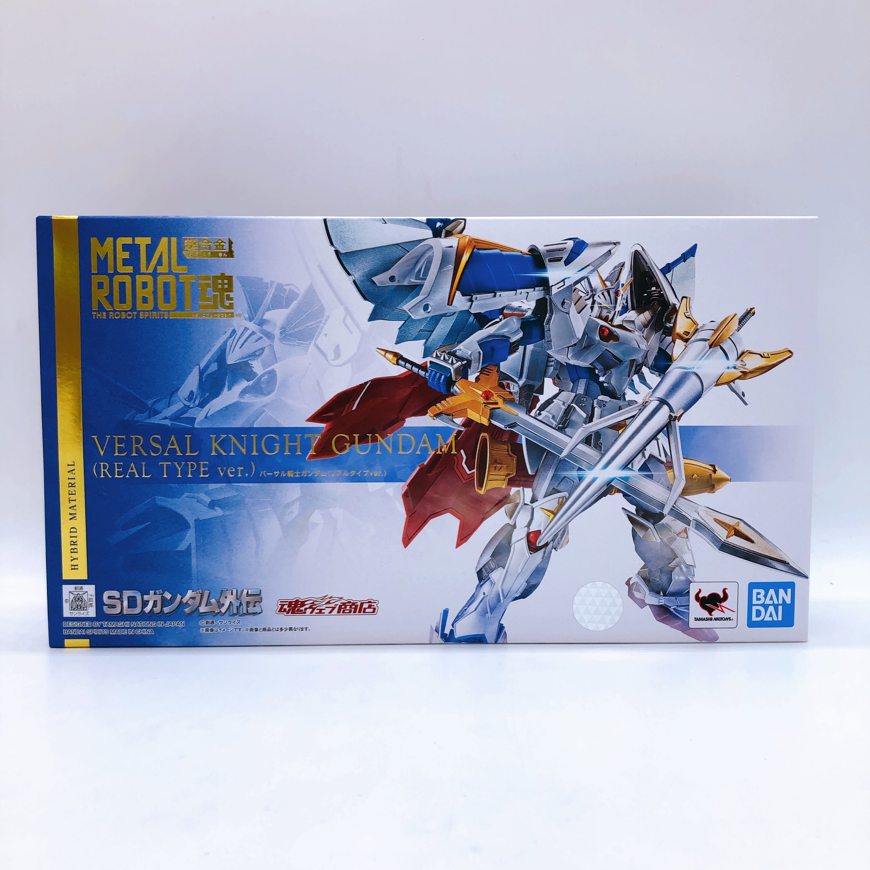 METAL ROBOT SPIRITS Versal Knight Gundam Real Type Ver. Action Figure BANDAI