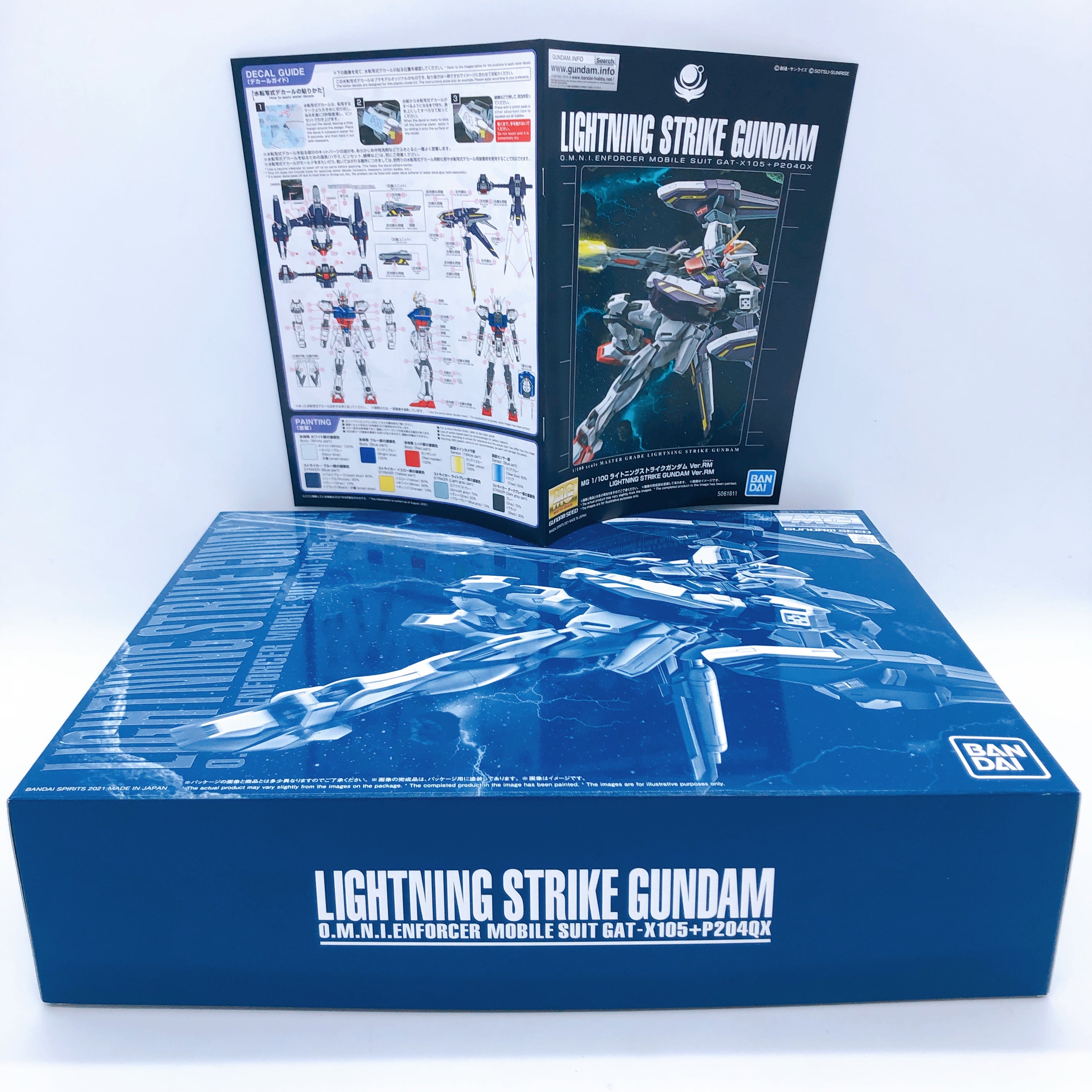 MG 1/100 Lightning Strike Gundam Ver.RM Model Kit Premium Bandai NEW FASTSHIP