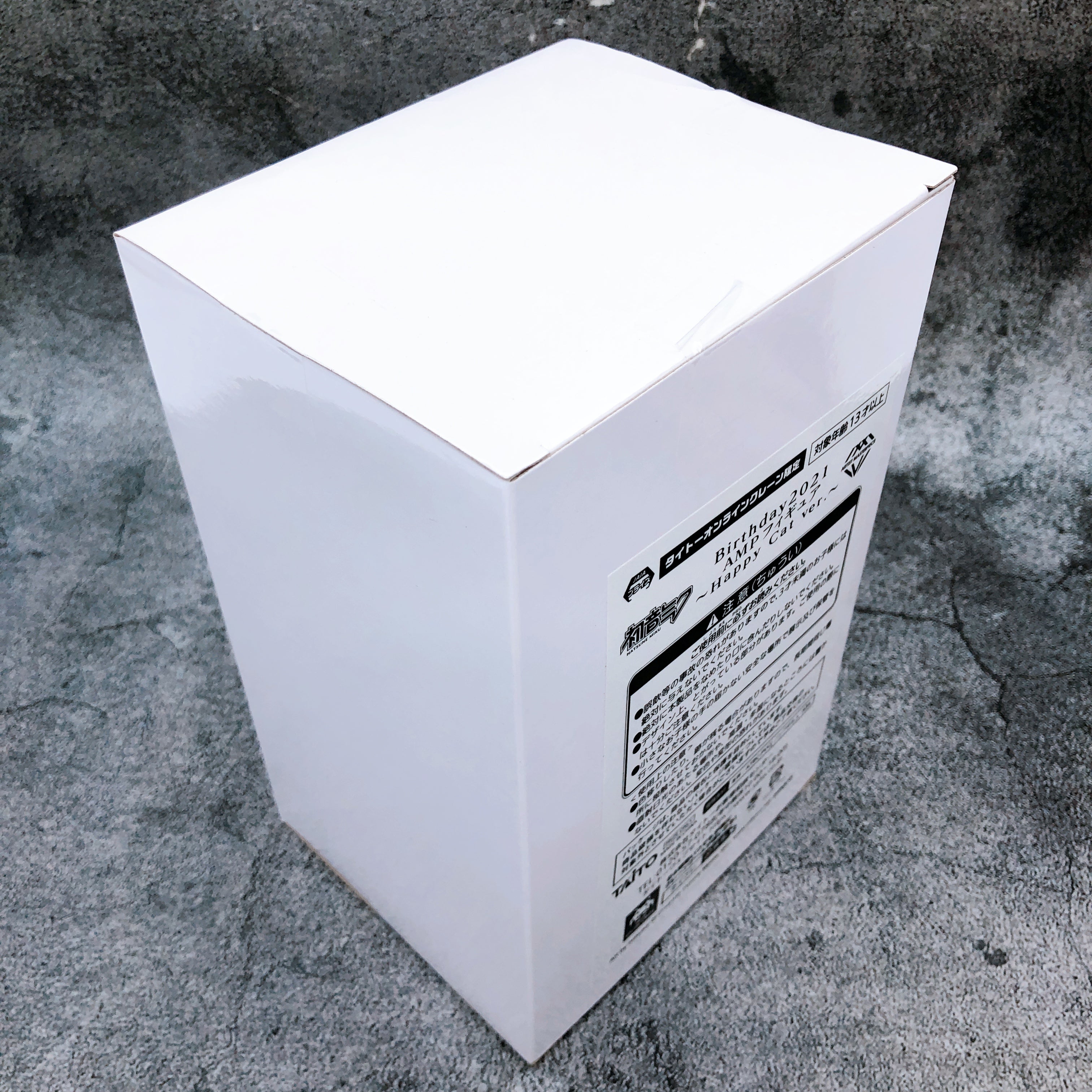 Hatsune Miku Birthday 2021 AMP+ Figure Happy Cat ver.Taito Online Limited NEW