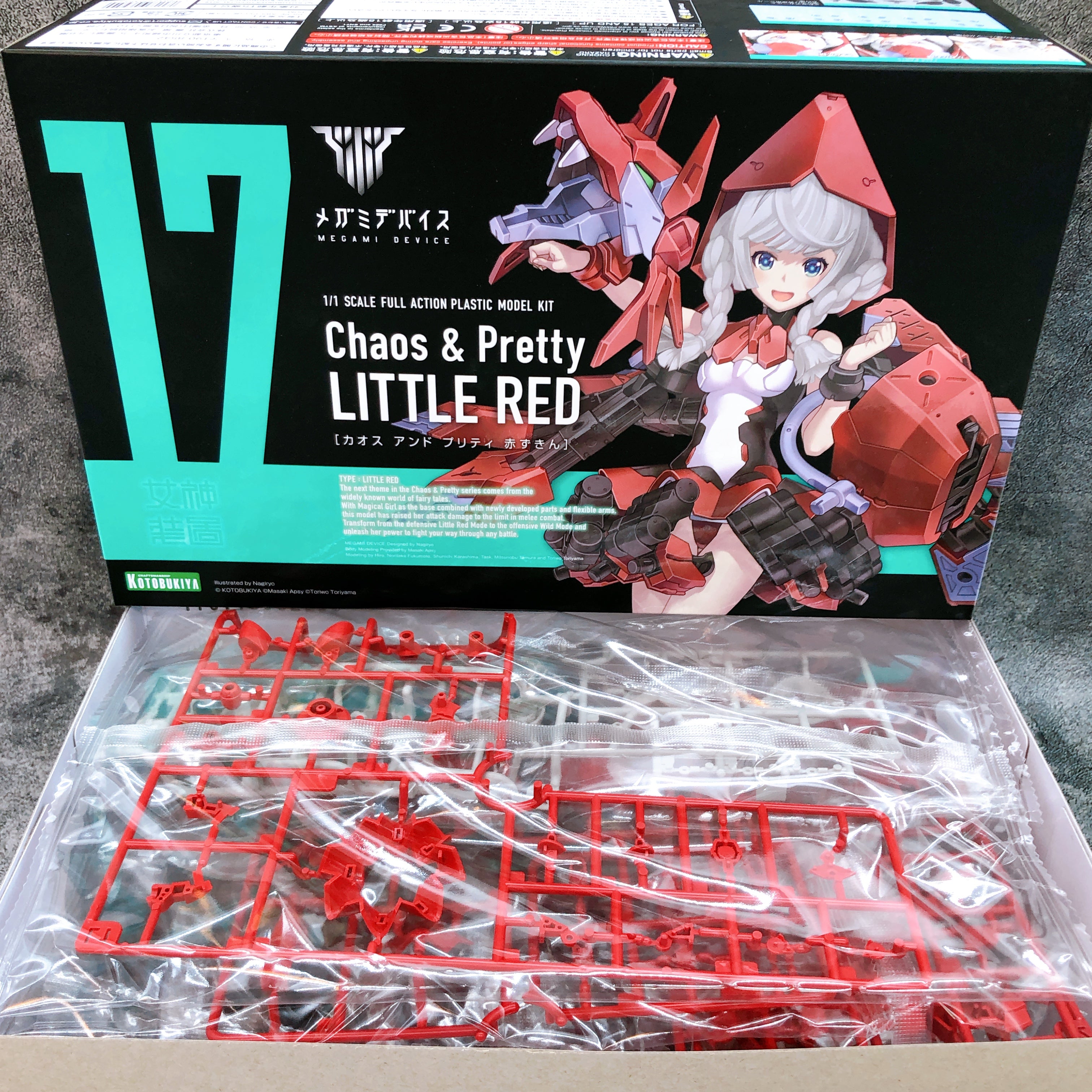 Megami Device Chaos & Pretty Little Red 1:1 Scale Model Kit KOTOBUKIYA Japan NEW