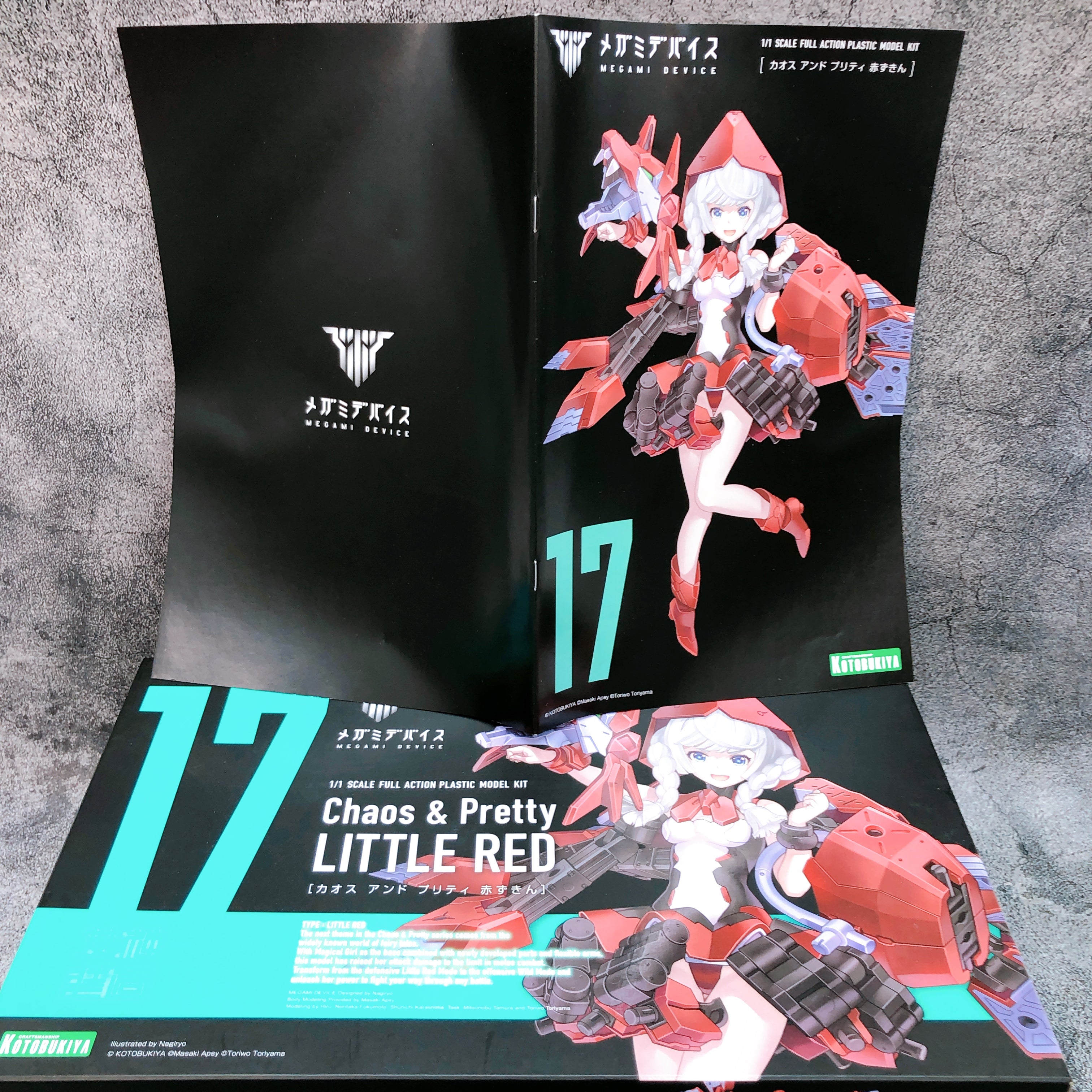 Megami Device Chaos & Pretty Little Red 1:1 Scale Model Kit KOTOBUKIYA Japan NEW