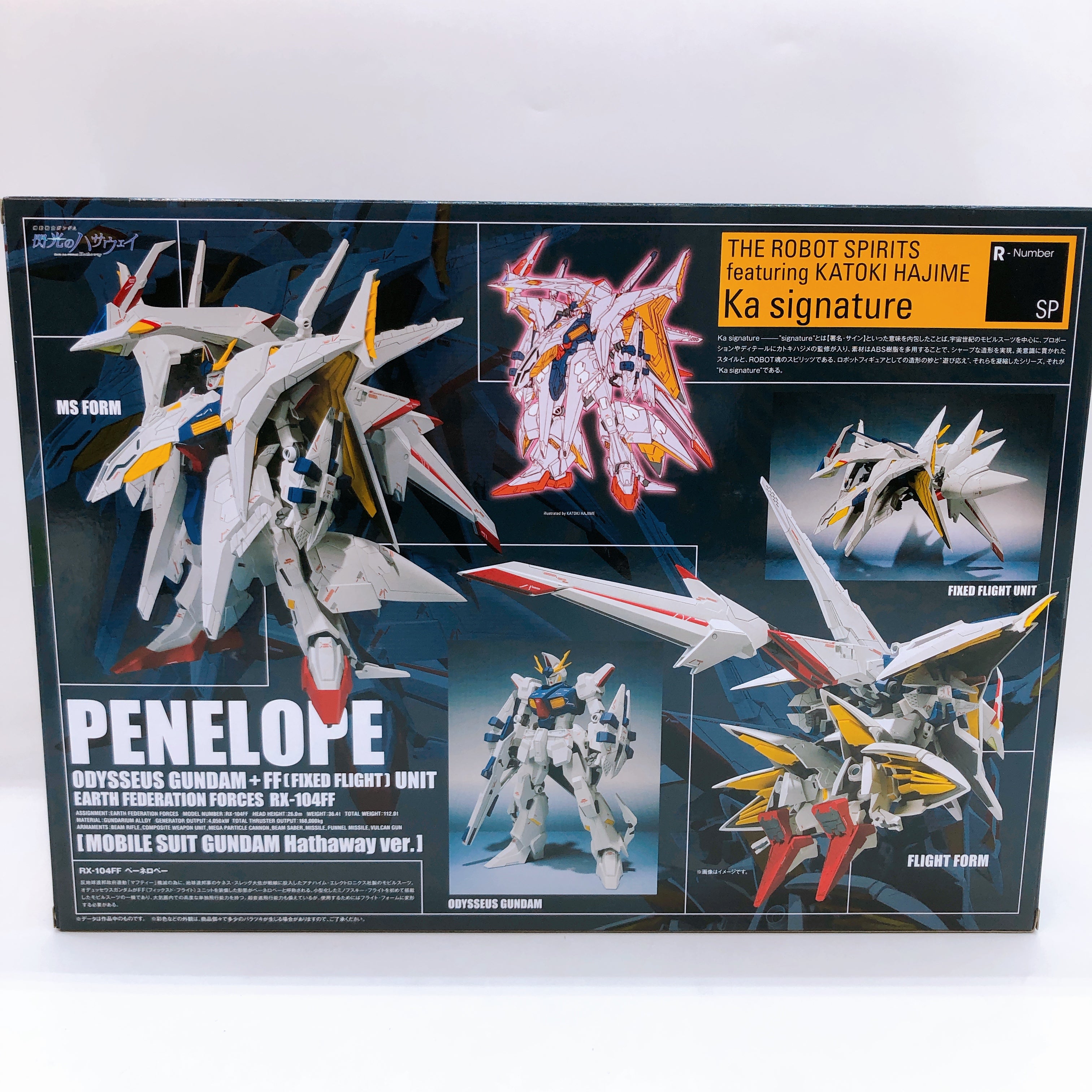 Robot Spirits Ka signature Penelope Gundam Hathaway Ver Action Figure Bandai NEW